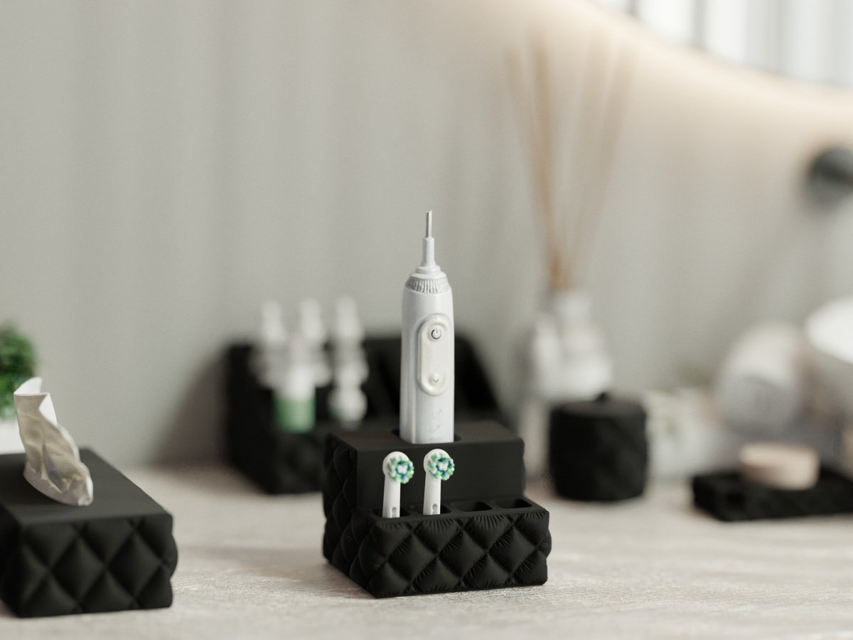 Cushion Toothbrush Holder – Single- oder Duo-Halter für elektrische Zahnbürsten