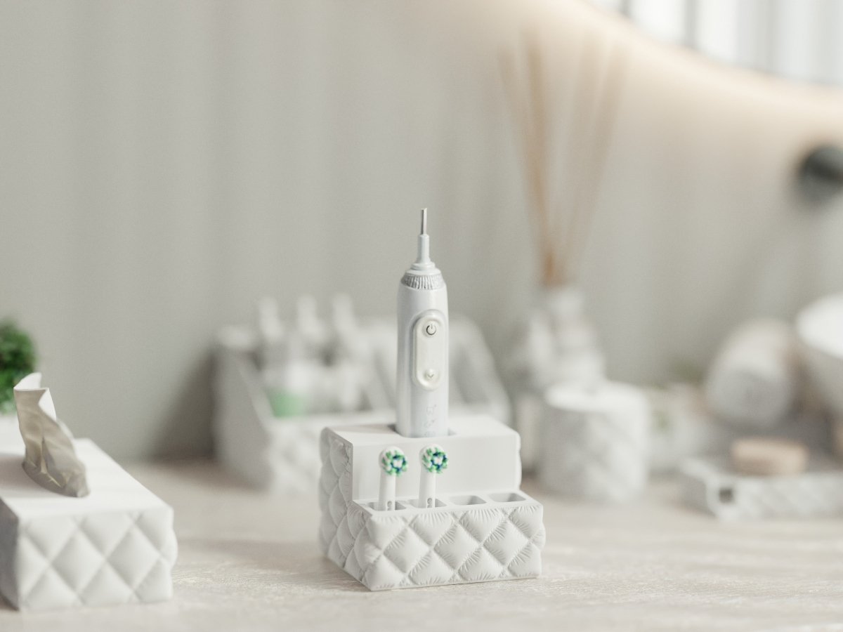 Cushion Toothbrush Holder – Single- oder Duo-Halter für elektrische Zahnbürsten