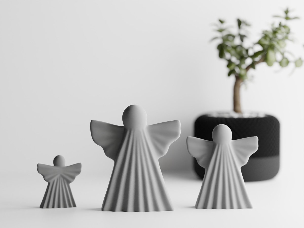 Christmas Angel – Engel Dekofigur für minimalitische Weihnachtsdeko