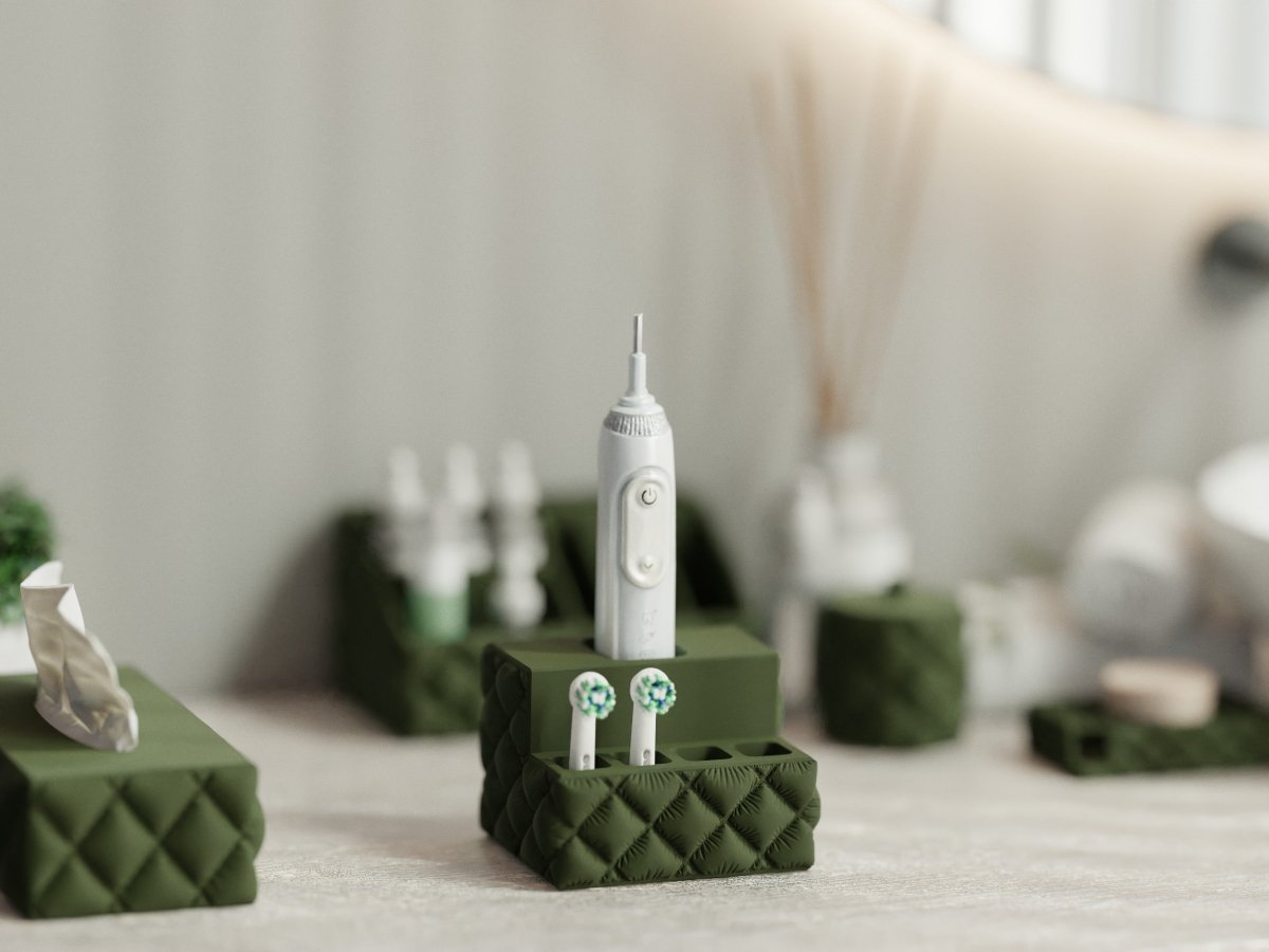 Cushion Toothbrush Holder – Single- oder Duo-Halter für elektrische Zahnbürsten