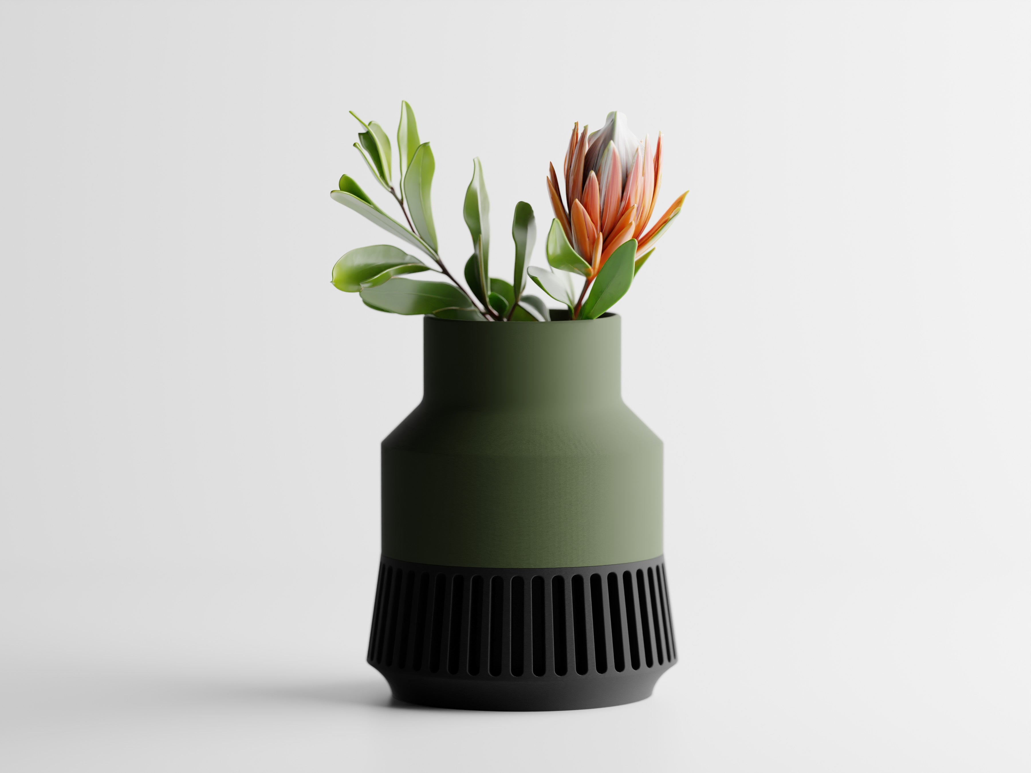 Vareon – Moderne Vase im zweiteiligen Design mit klarer Formensprache