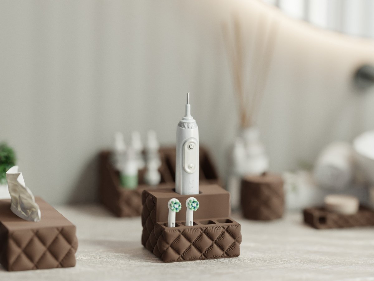 Cushion Toothbrush Holder – Single- oder Duo-Halter für elektrische Zahnbürsten