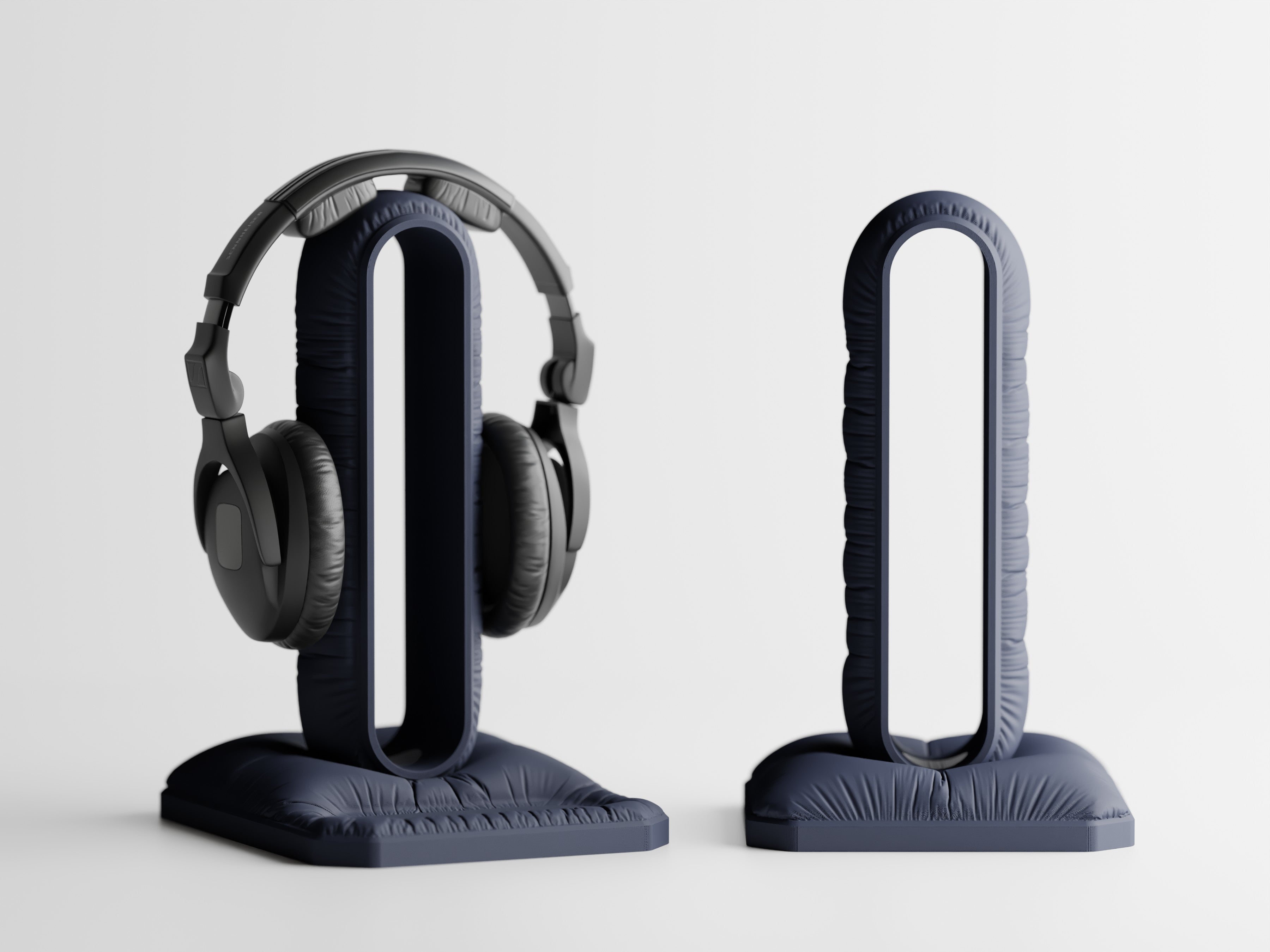 PillowDock – Kopfhörerhalter im Kissen-Design für Schreibtisch und Gaming Setup