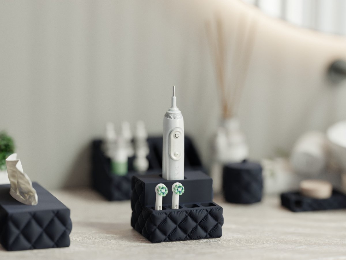Cushion Toothbrush Holder – Single- oder Duo-Halter für elektrische Zahnbürsten