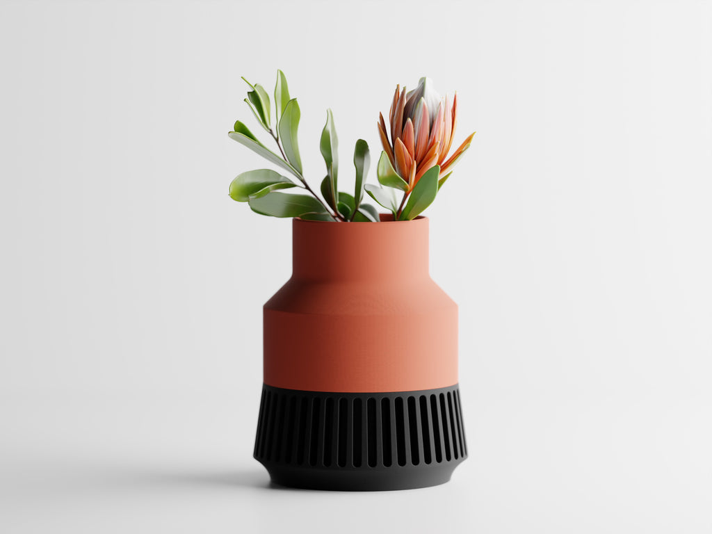 Vareon – Moderne Vase im zweiteiligen Design mit klarer Formensprache