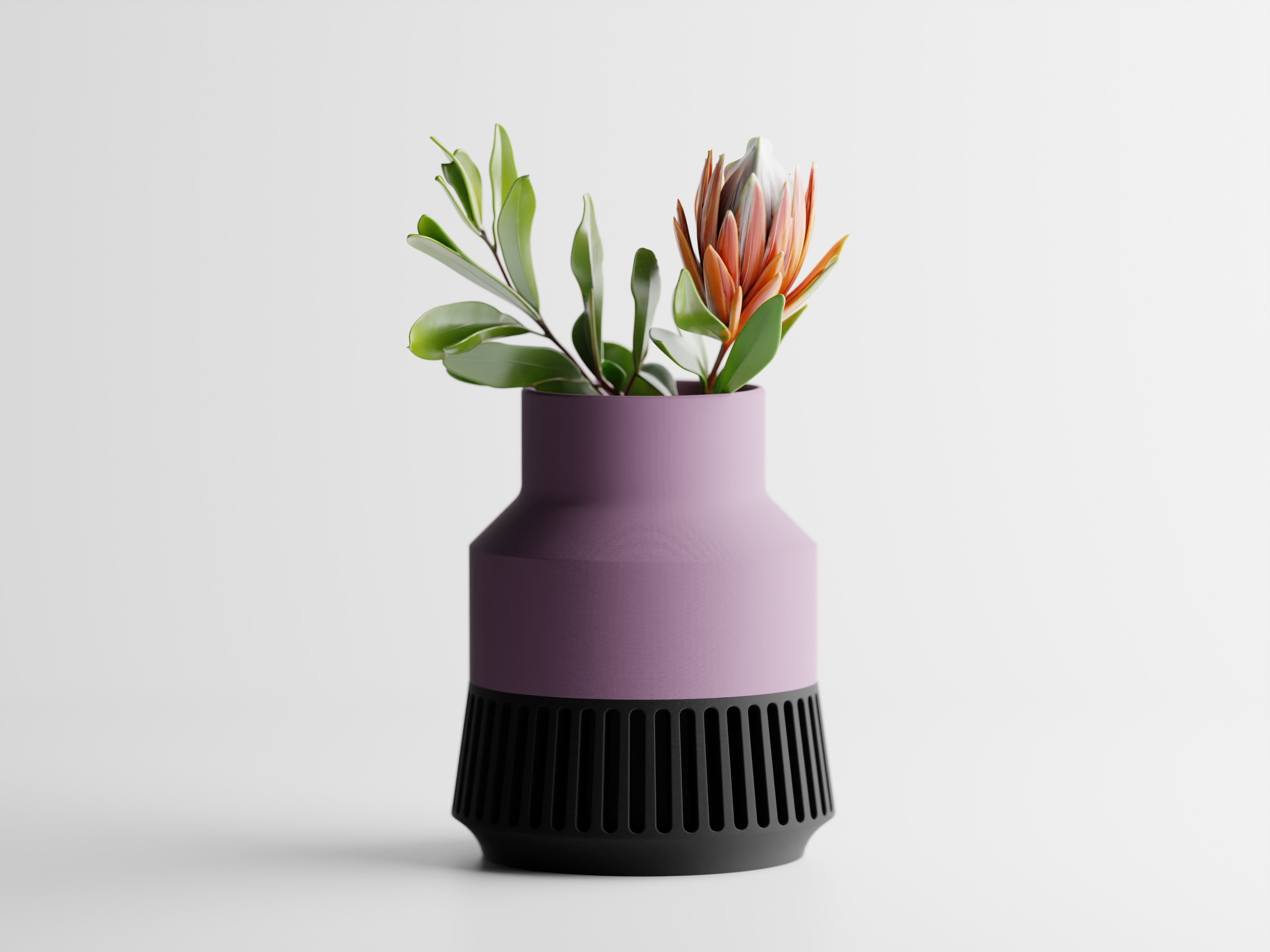 Vareon – Moderne Vase im zweiteiligen Design mit klarer Formensprache