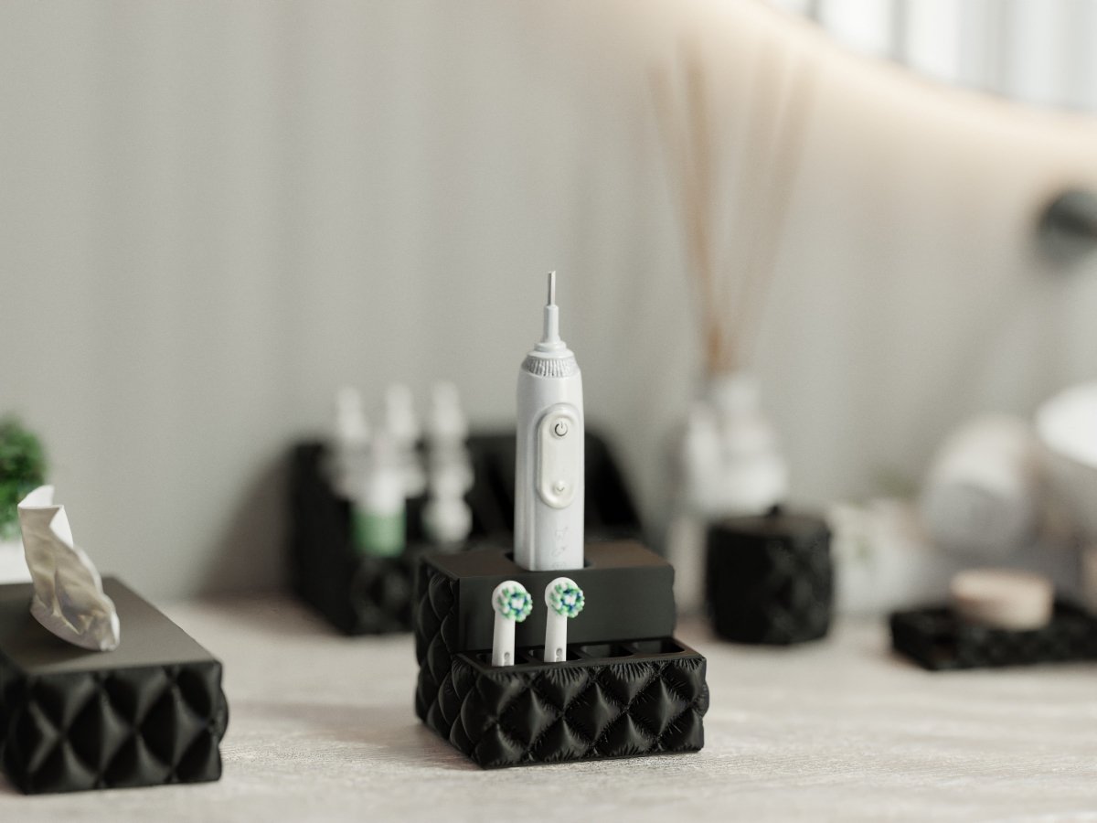 Cushion Toothbrush Holder – Single- oder Duo-Halter für elektrische Zahnbürsten