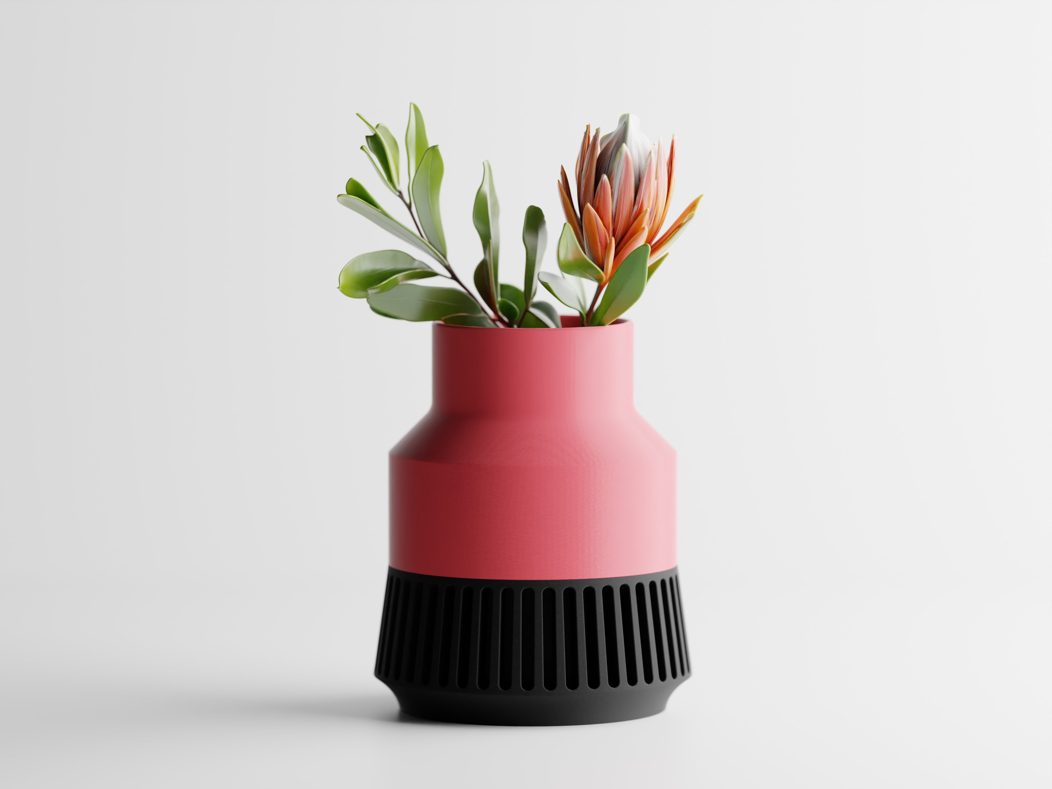 Vareon – Moderne Vase im zweiteiligen Design mit klarer Formensprache