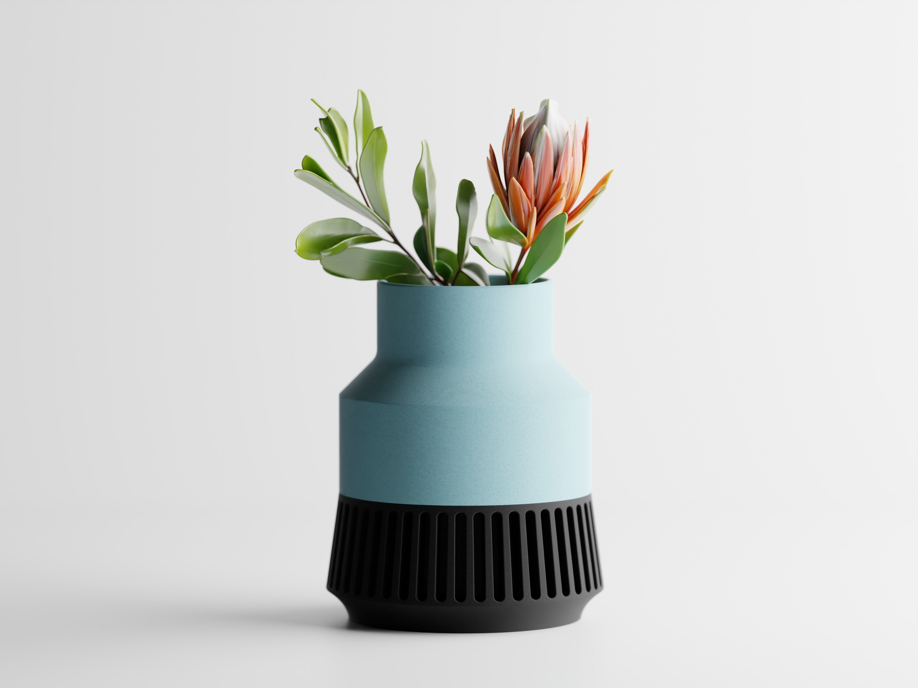 Vareon – Moderne Vase im zweiteiligen Design mit klarer Formensprache