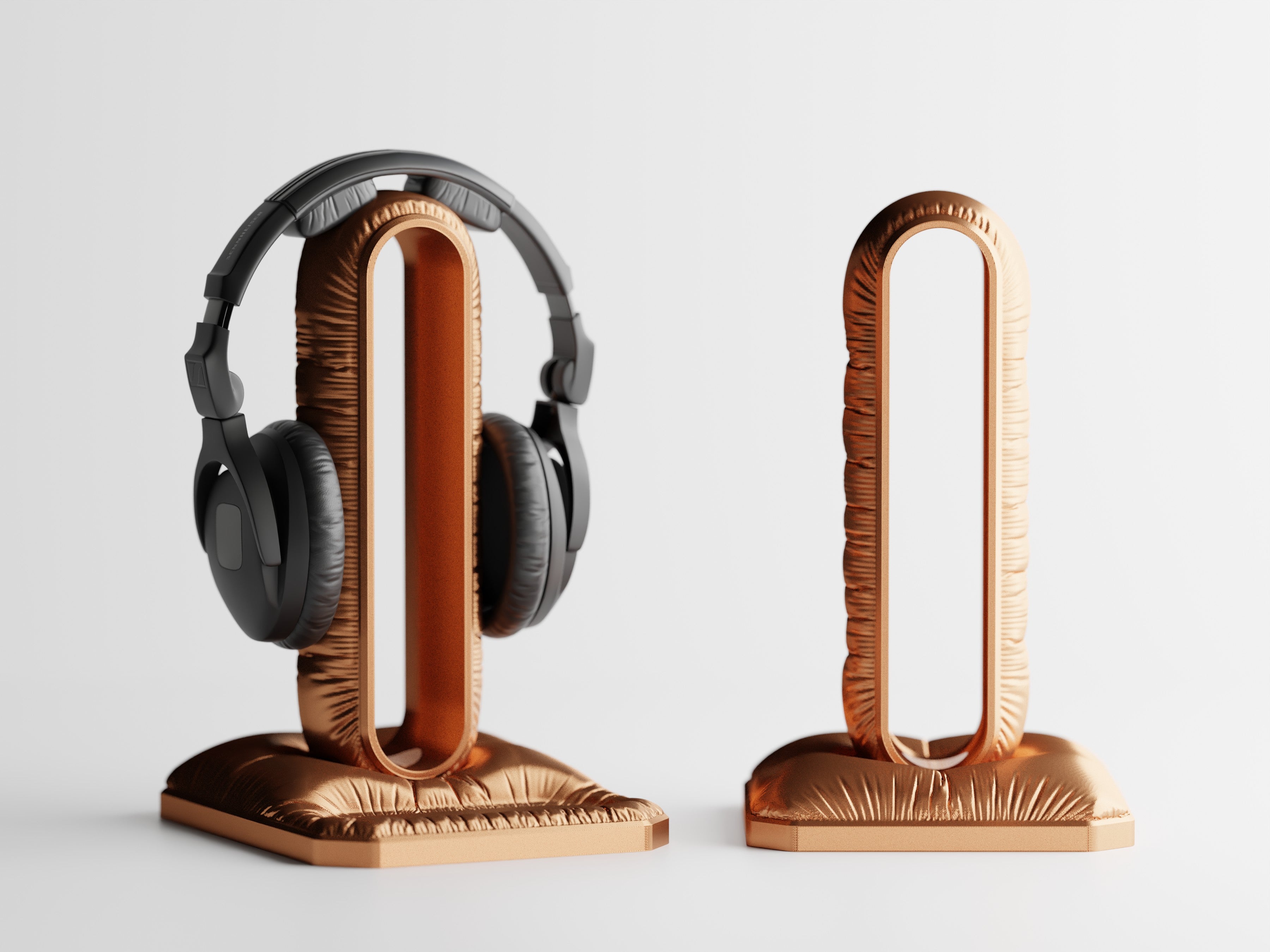 PillowDock – Kopfhörerhalter im Kissen-Design für Schreibtisch und Gaming Setup