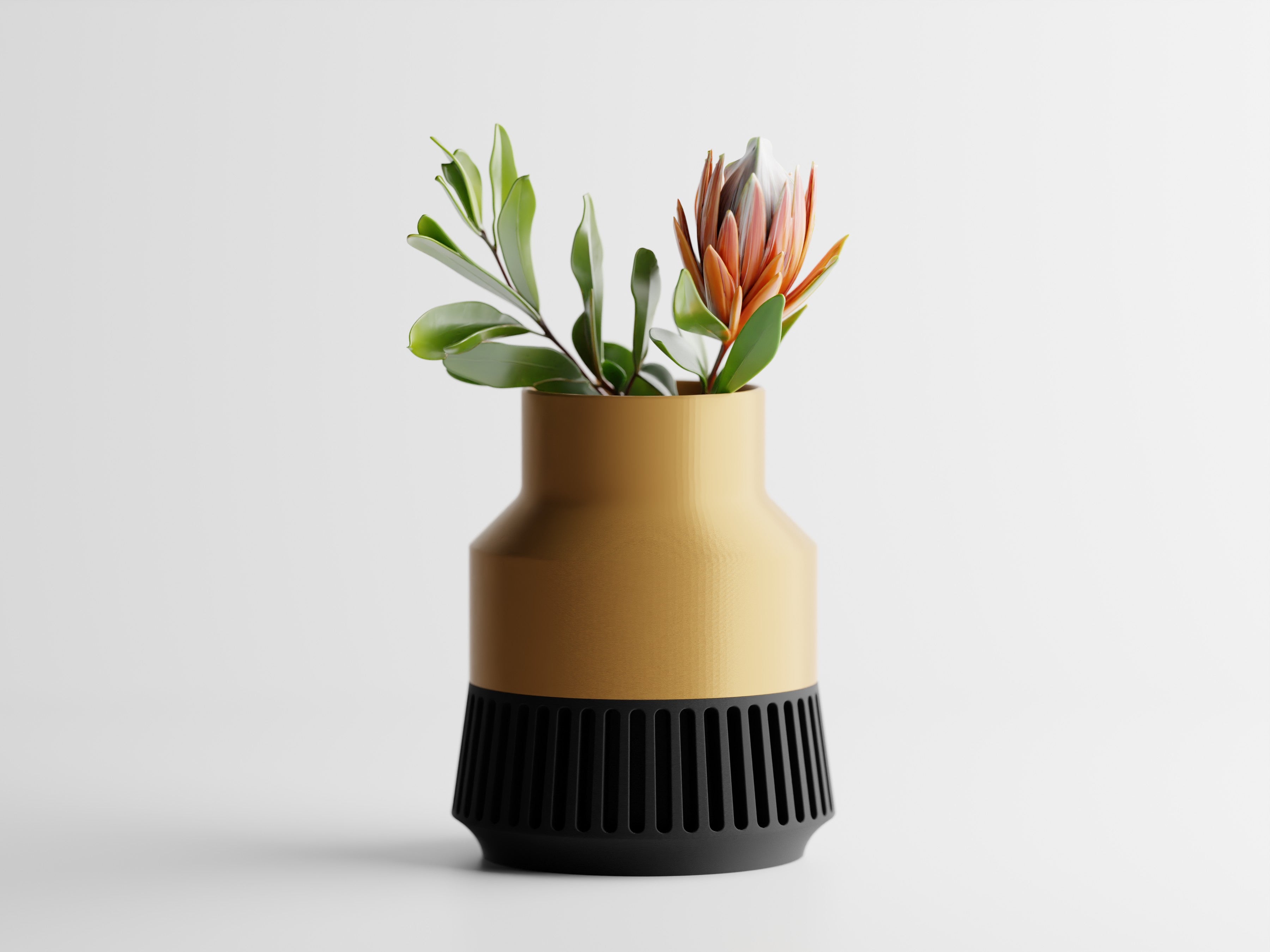 Vareon – Moderne Vase im zweiteiligen Design mit klarer Formensprache