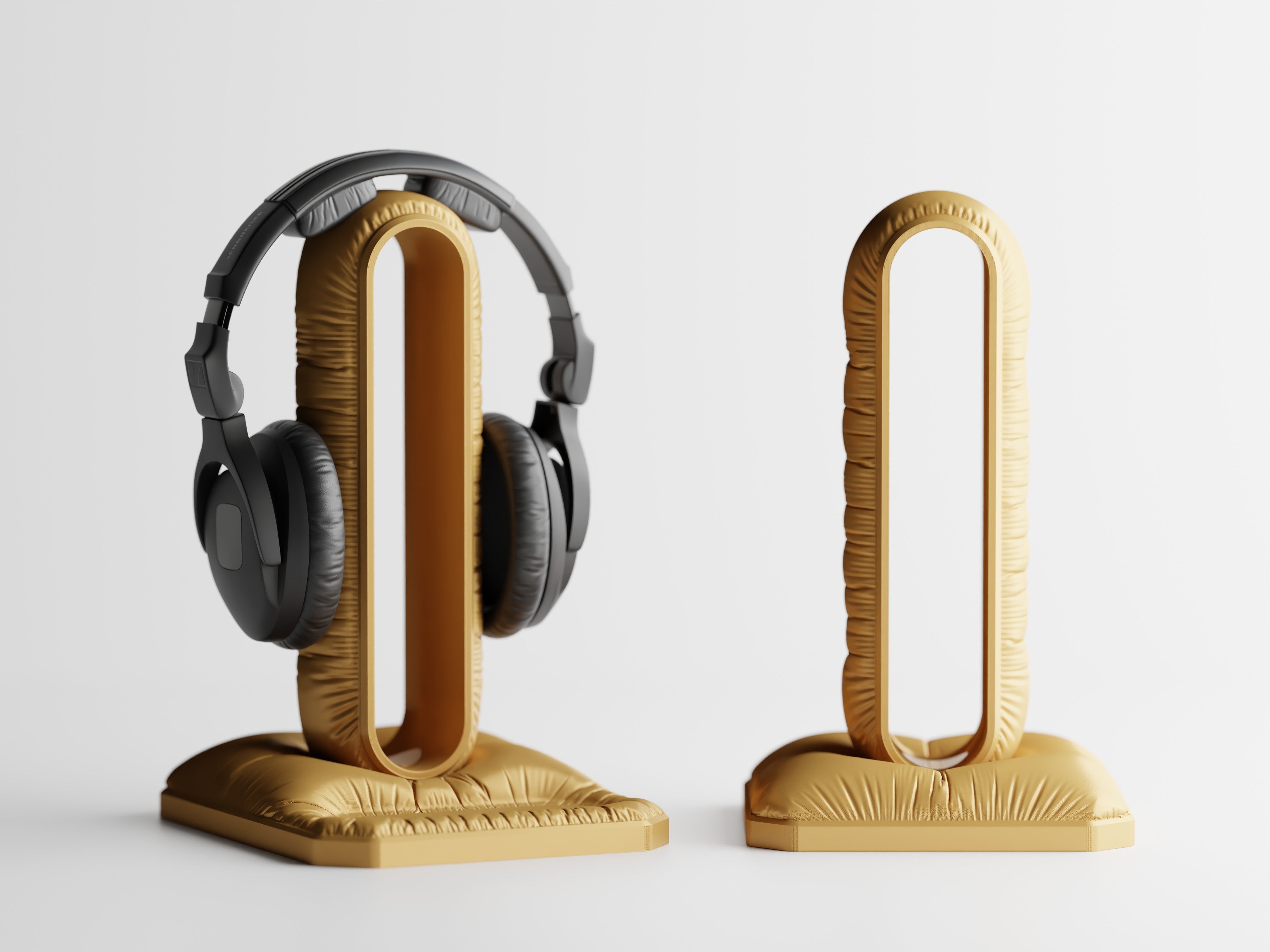 PillowDock – Kopfhörerhalter im Kissen-Design für Schreibtisch und Gaming Setup