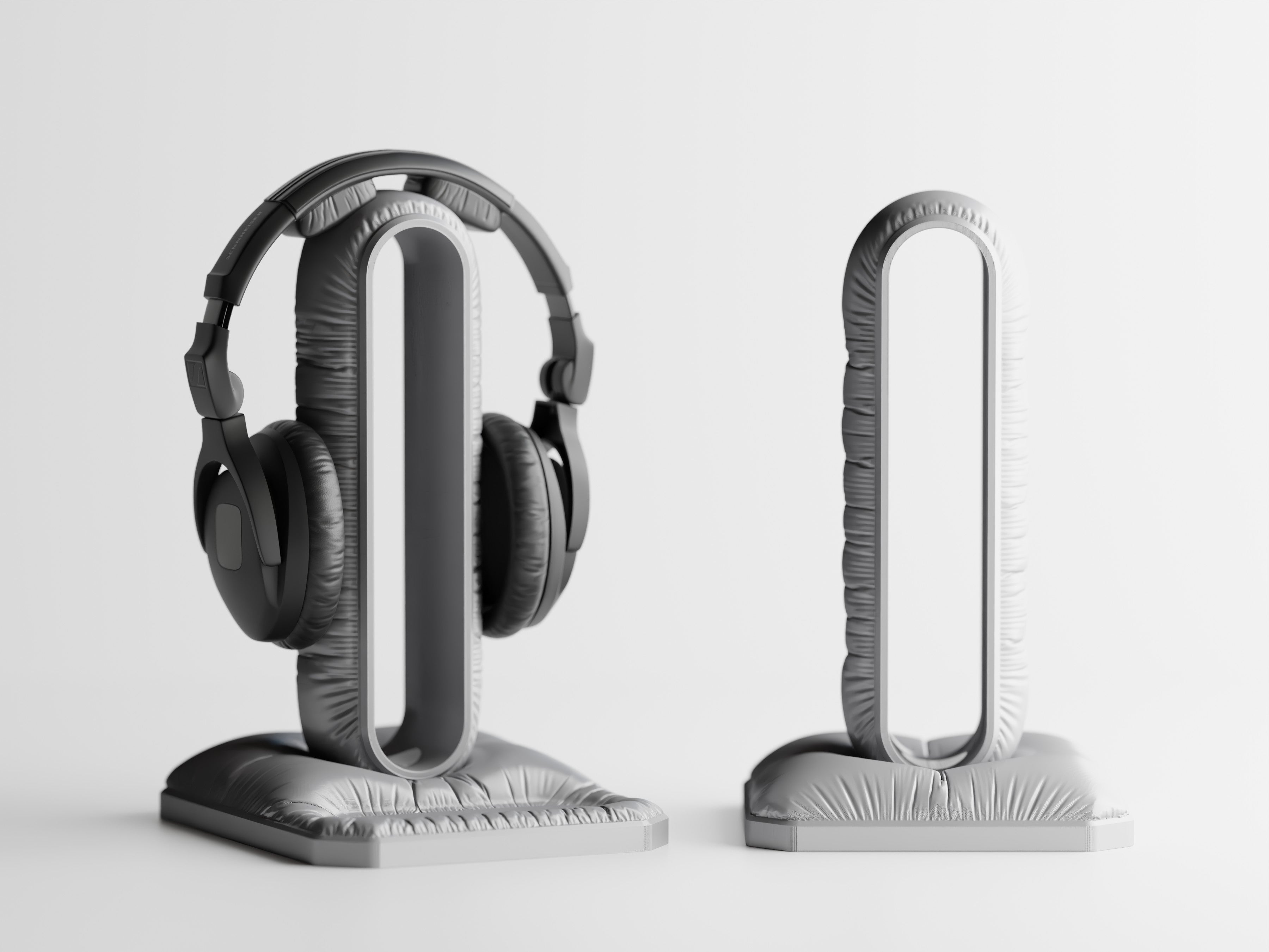 PillowDock – Kopfhörerhalter im Kissen-Design für Schreibtisch und Gaming Setup