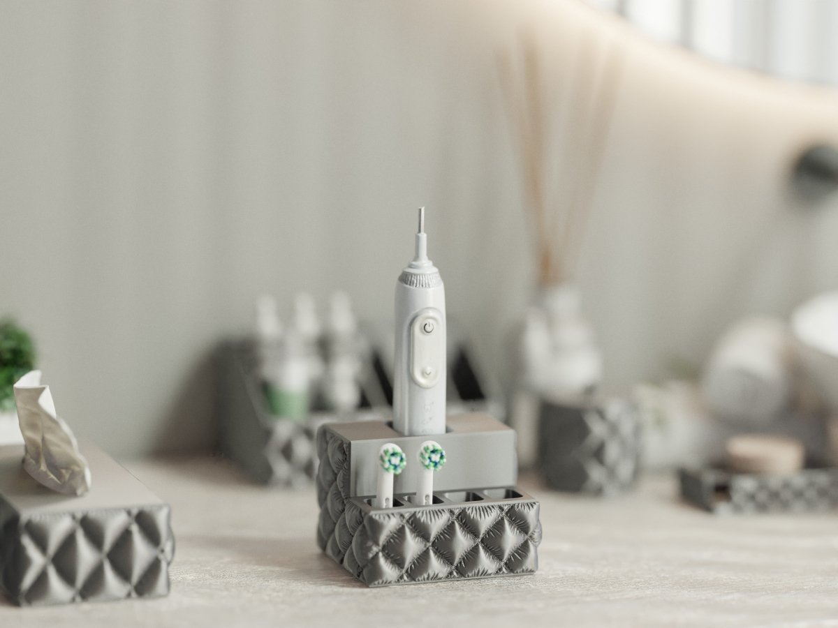 Cushion Toothbrush Holder – Single- oder Duo-Halter für elektrische Zahnbürsten