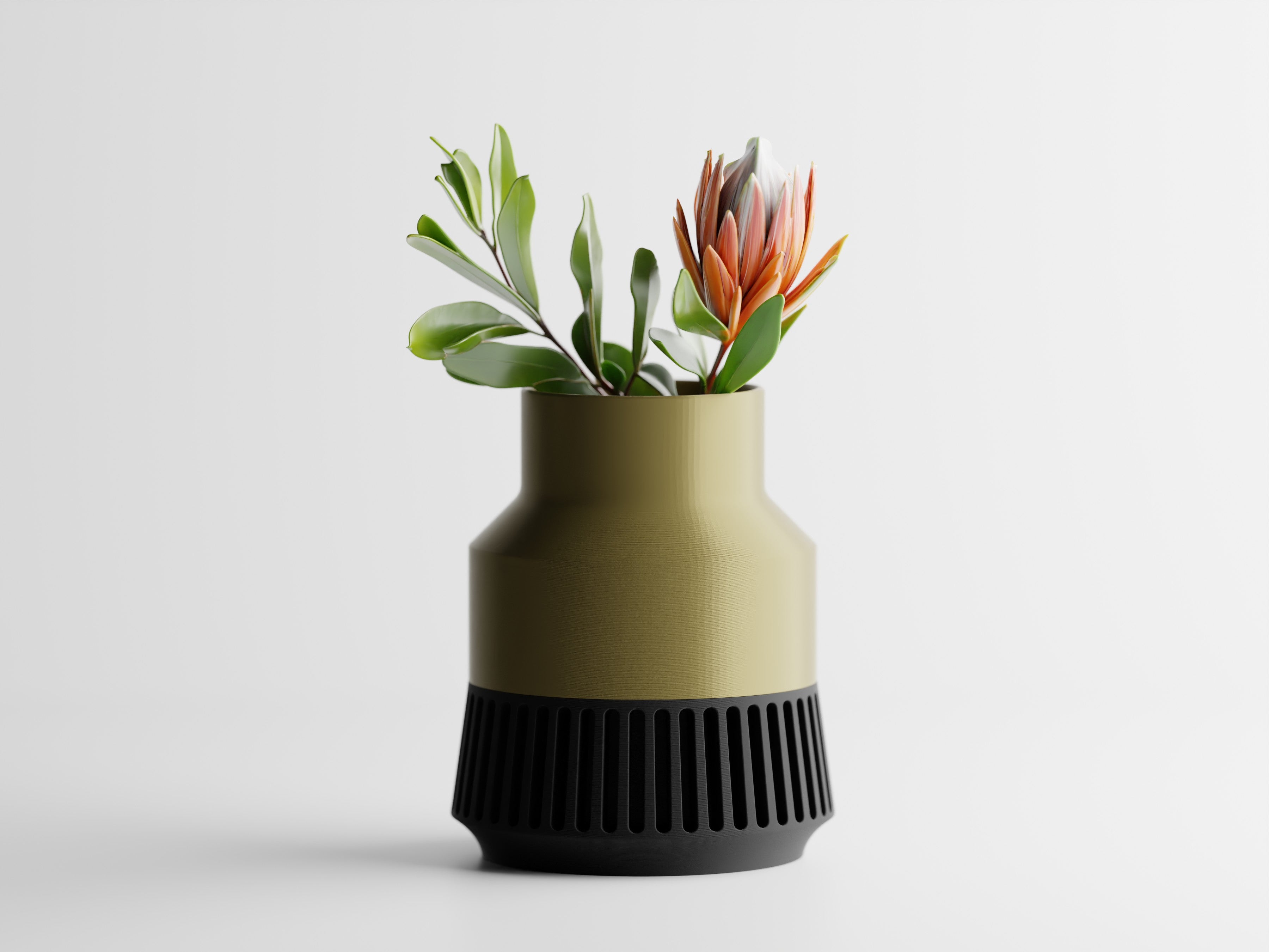 Vareon – Moderne Vase im zweiteiligen Design mit klarer Formensprache