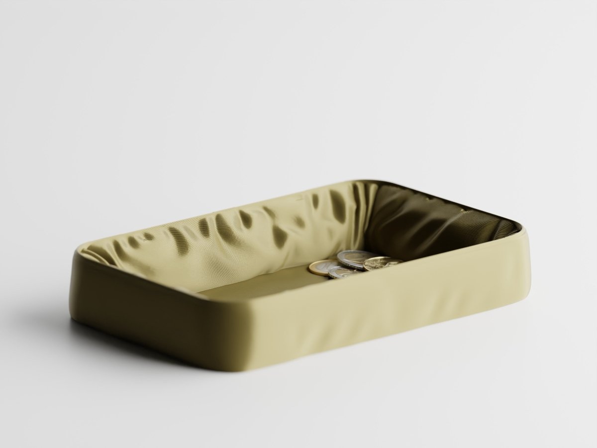 Nuvia – Ablageschale im Stoff-Look für Schlüssel, Schmuck & Alltagsdinge