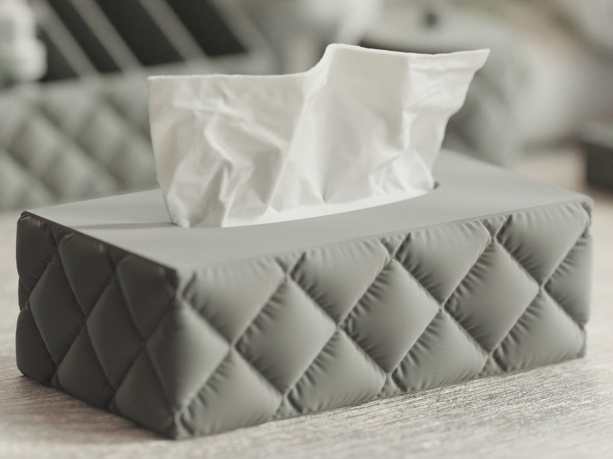 Cushion Tissue Box – Taschentuchbox im rechteckigen Kissen-Design