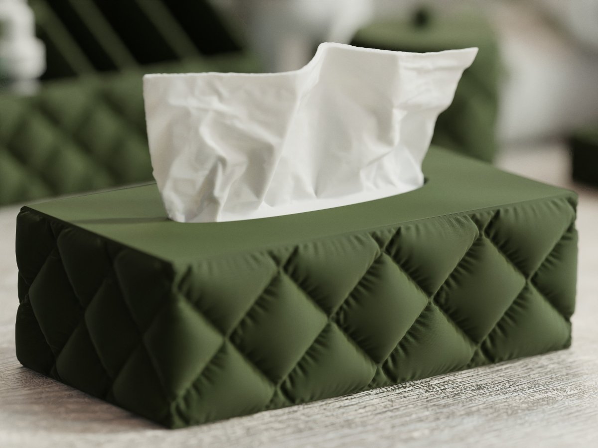 Cushion Tissue Box – Taschentuchbox im rechteckigen Kissen-Design