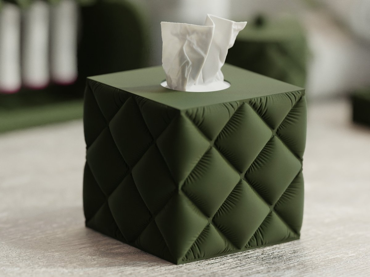 Cushion Tissue Box – Taschentuchbox im quadratischen Kissen-Design