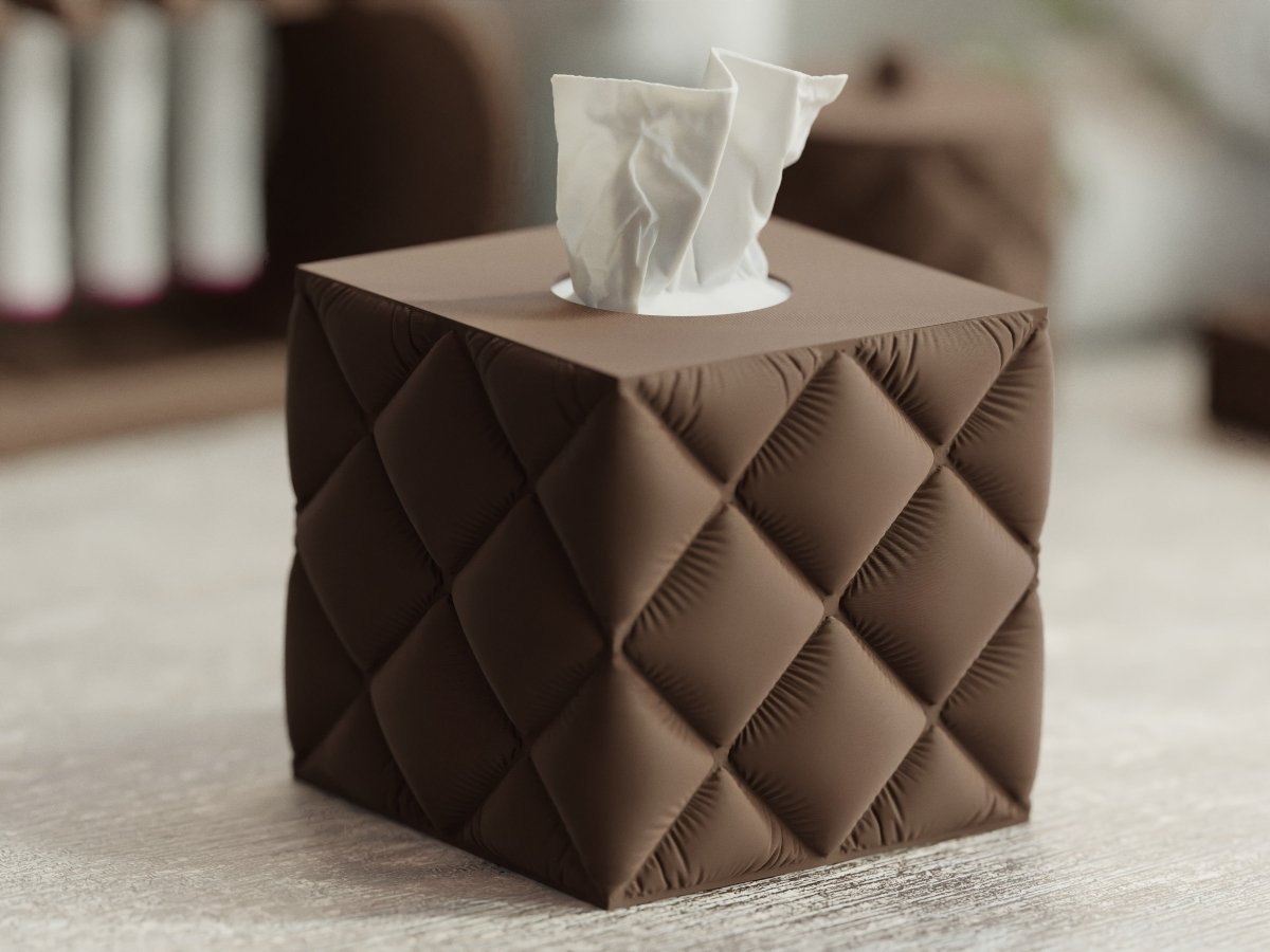Cushion Tissue Box – Taschentuchbox im quadratischen Kissen-Design