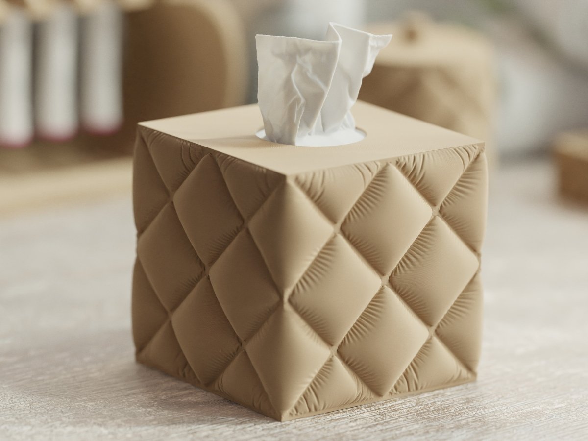 Cushion Tissue Box – Taschentuchbox im quadratischen Kissen-Design