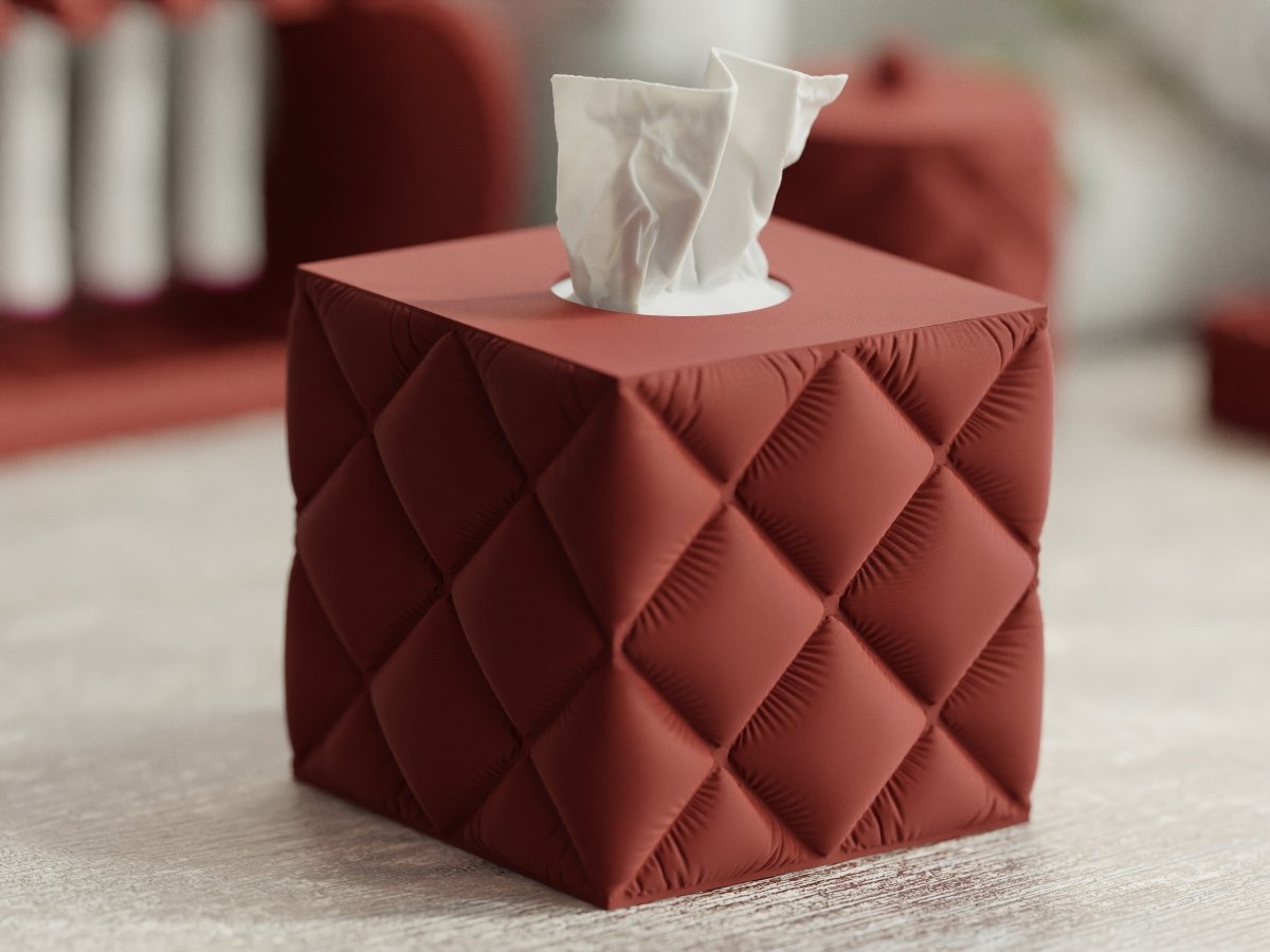 Cushion Tissue Box – Taschentuchbox im quadratischen Kissen-Design