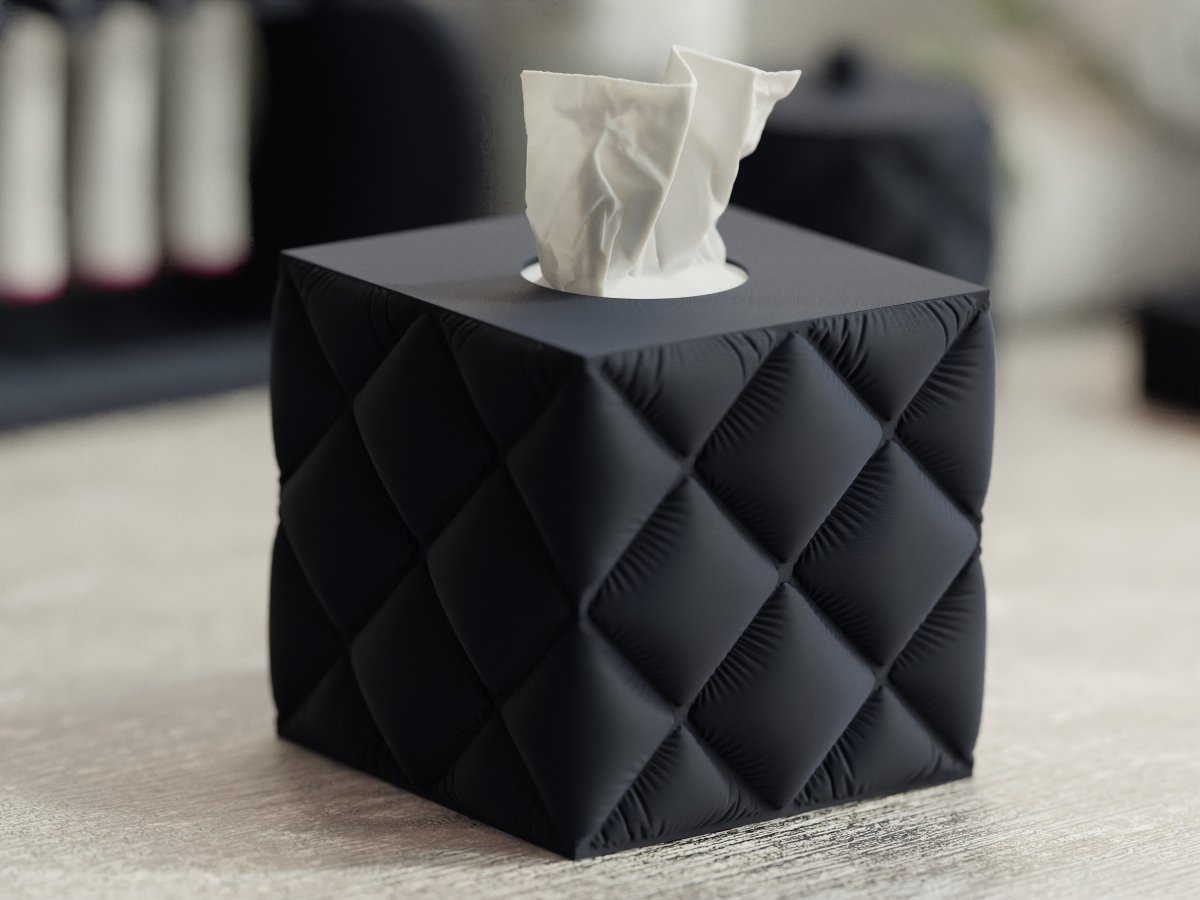 Cushion Tissue Box – Taschentuchbox im quadratischen Kissen-Design
