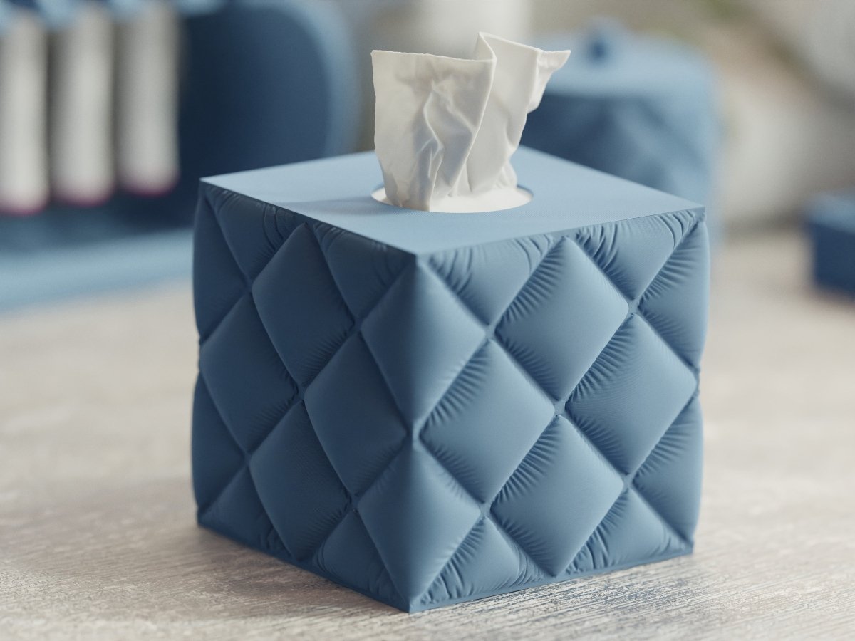 Cushion Tissue Box – Taschentuchbox im quadratischen Kissen-Design