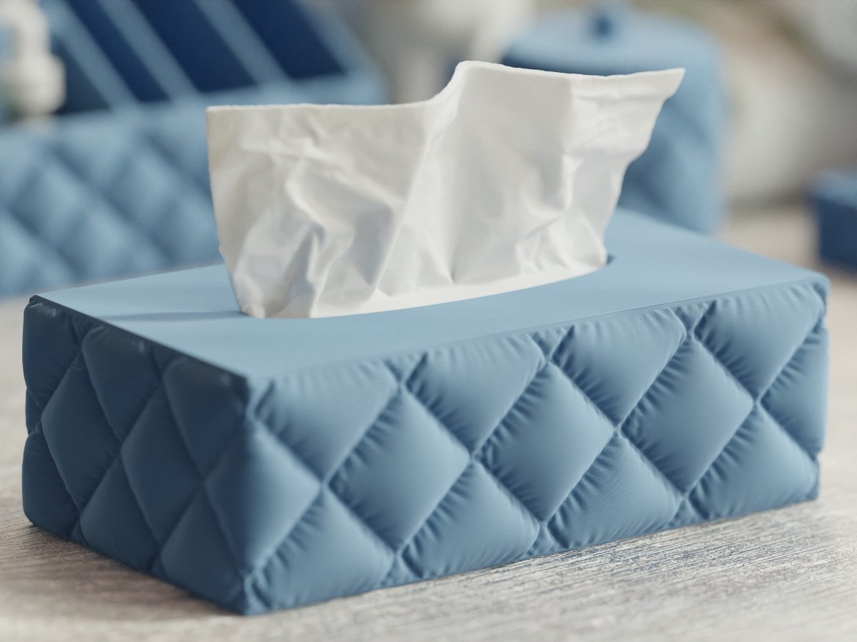 Cushion Tissue Box – Taschentuchbox im rechteckigen Kissen-Design