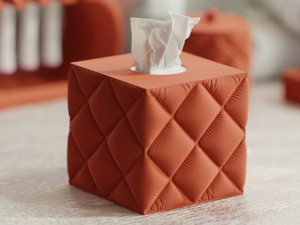 Cushion Tissue Box – Taschentuchbox im quadratischen Kissen-Design