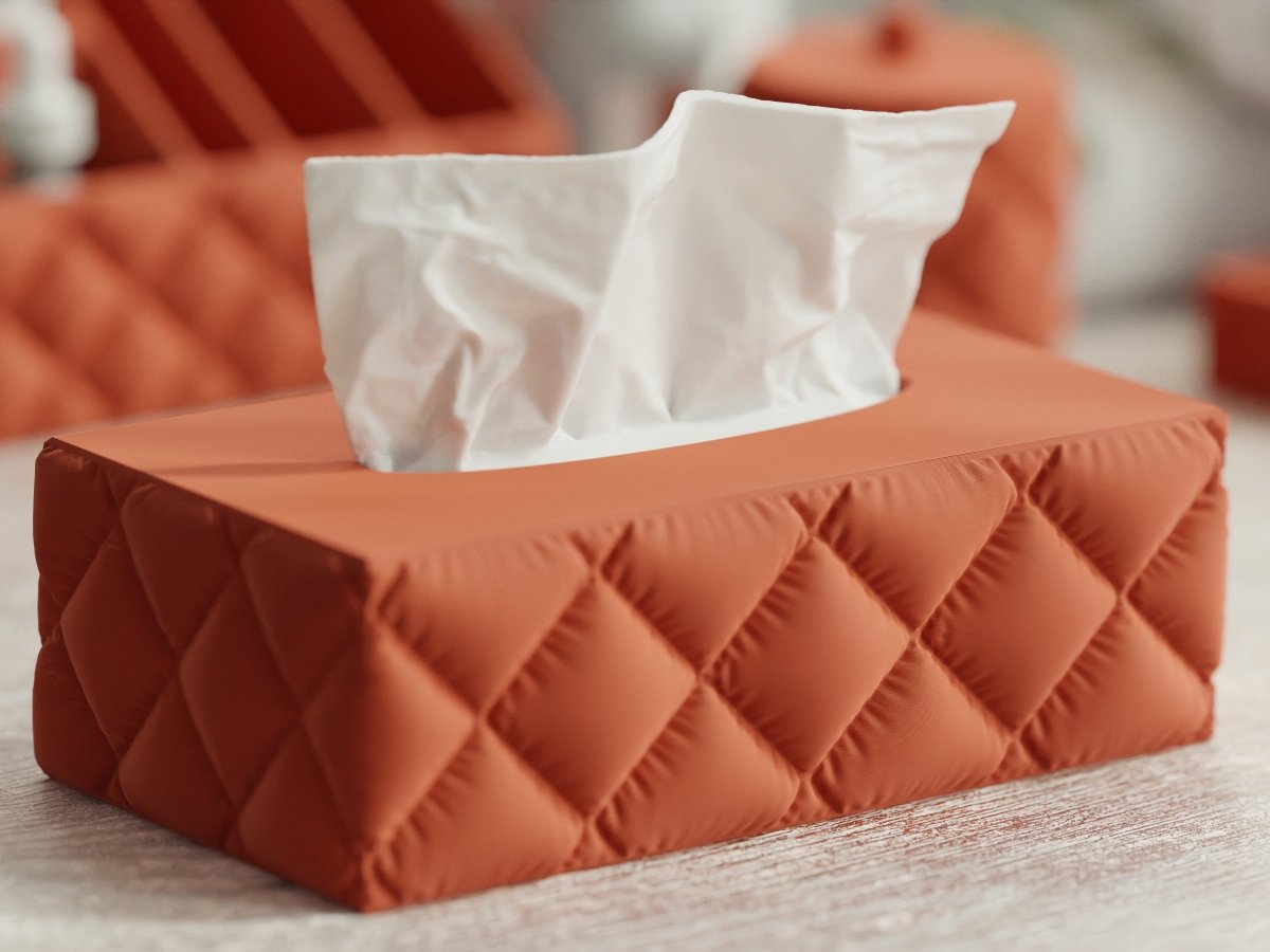 Cushion Tissue Box – Taschentuchbox im rechteckigen Kissen-Design