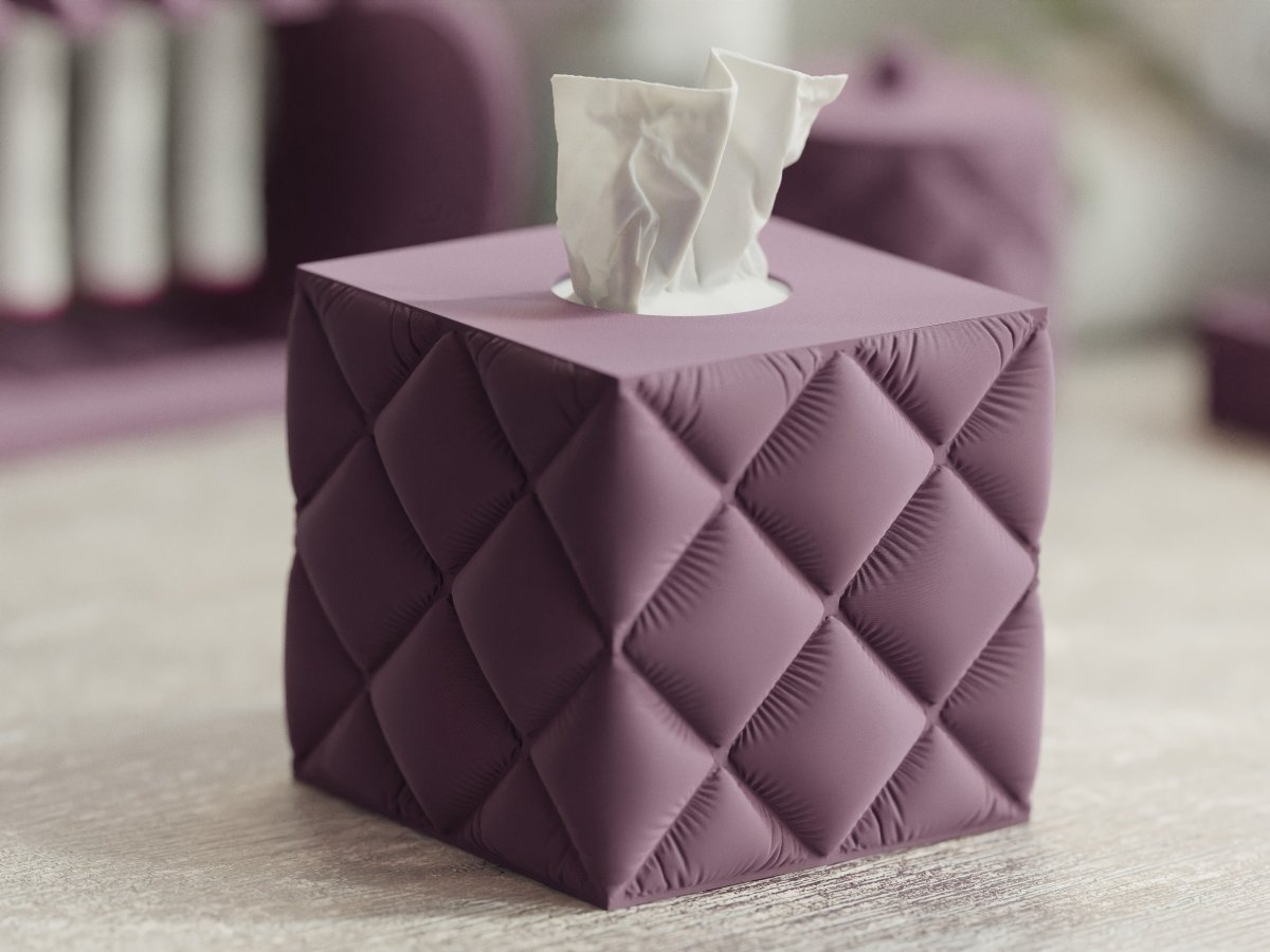 Cushion Tissue Box – Taschentuchbox im quadratischen Kissen-Design