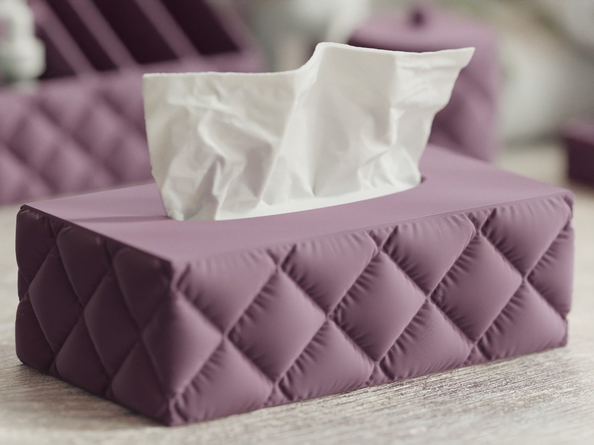 Cushion Tissue Box – Taschentuchbox im rechteckigen Kissen-Design