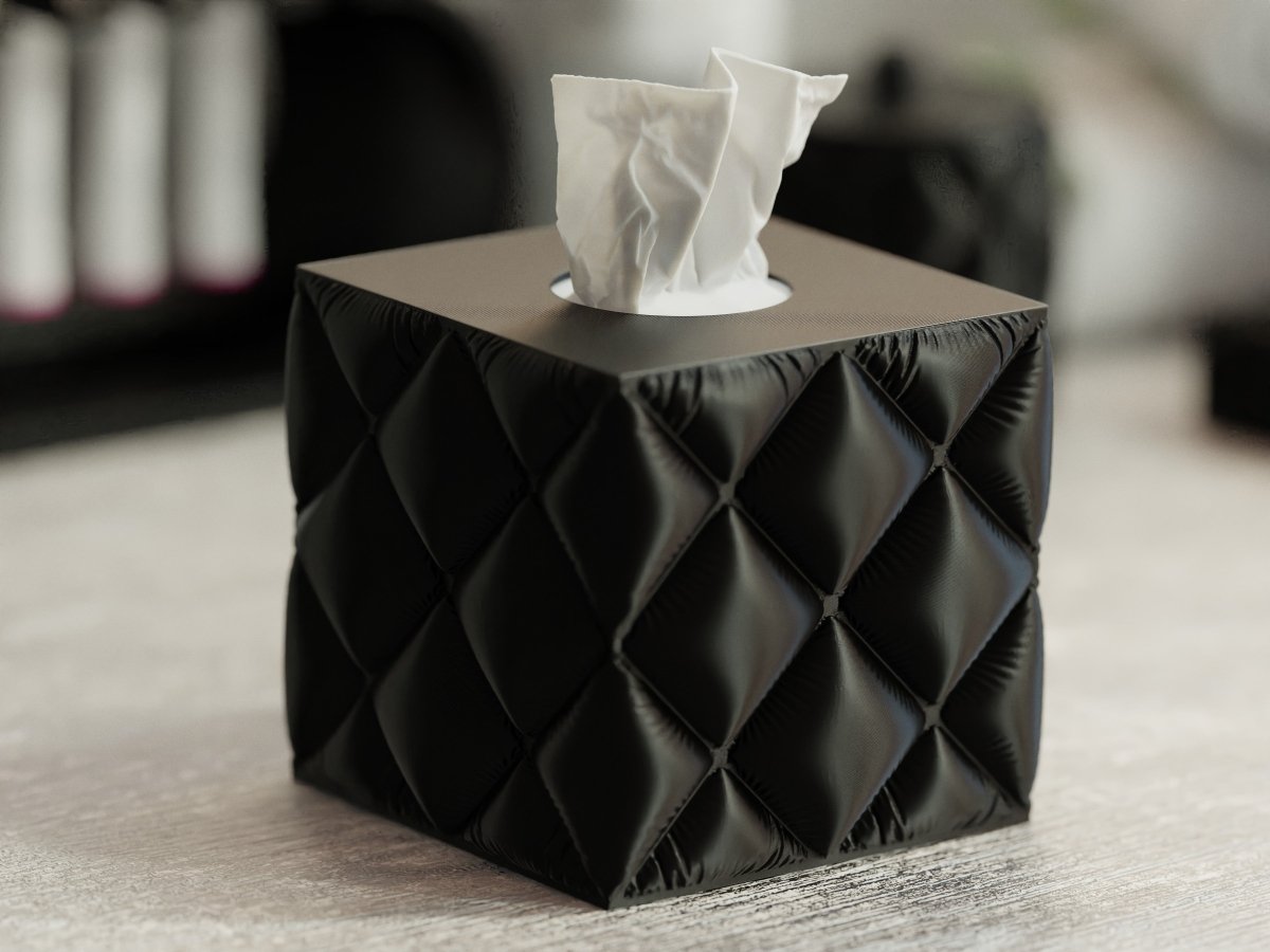 Cushion Tissue Box – Taschentuchbox im quadratischen Kissen-Design