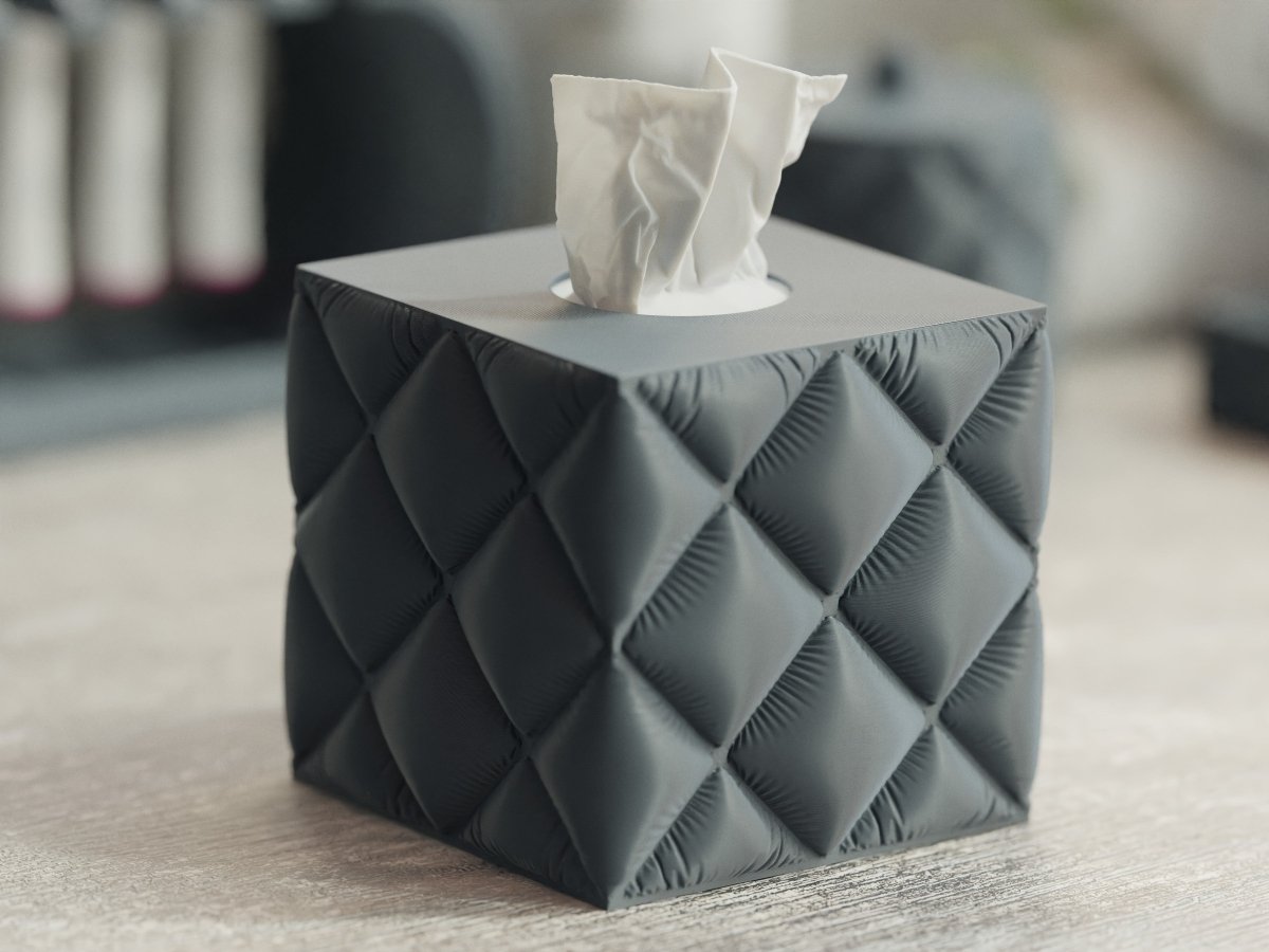 Cushion Tissue Box – Taschentuchbox im quadratischen Kissen-Design