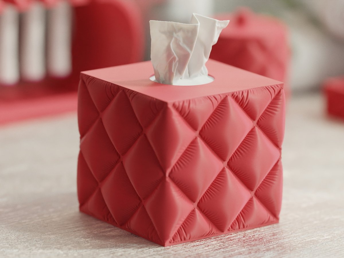 Cushion Tissue Box – Taschentuchbox im quadratischen Kissen-Design
