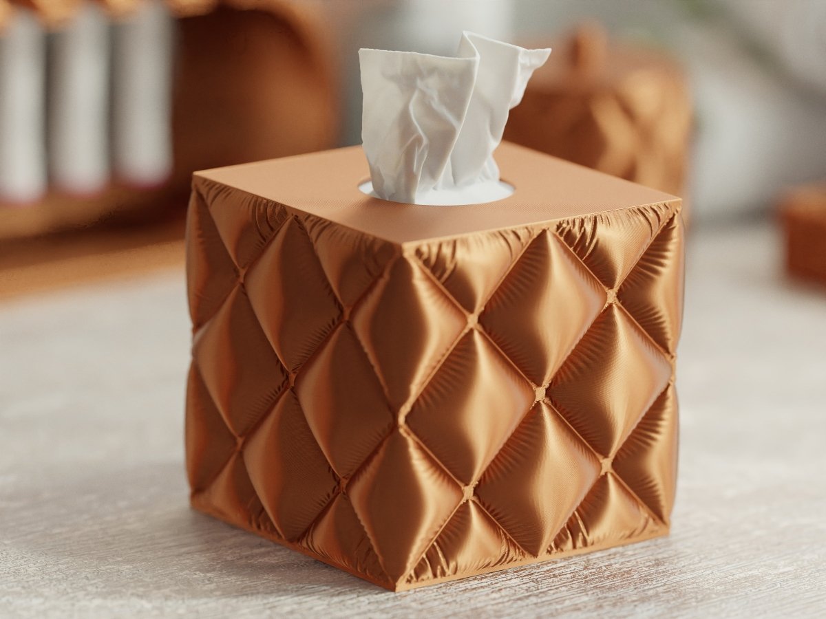 Cushion Tissue Box – Taschentuchbox im quadratischen Kissen-Design