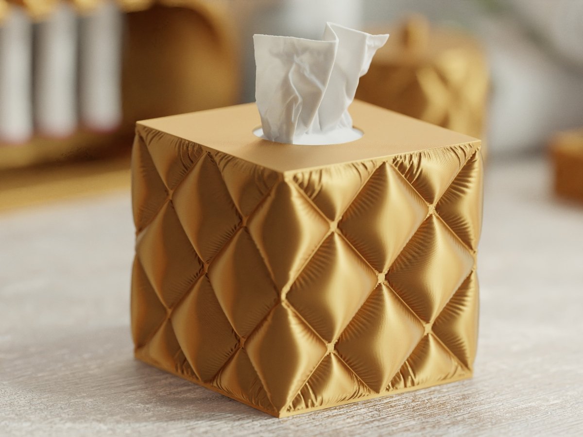 Cushion Tissue Box – Taschentuchbox im quadratischen Kissen-Design