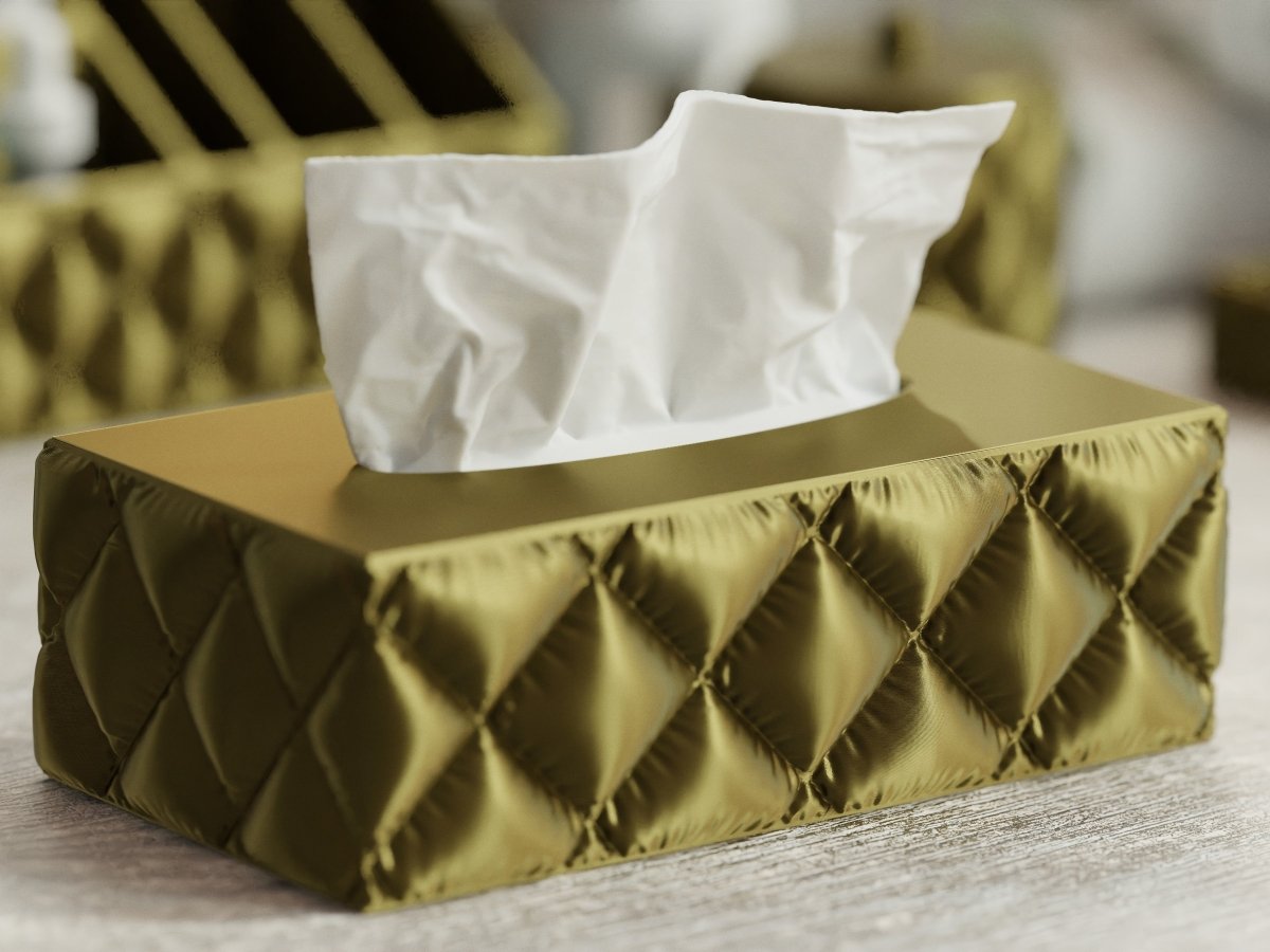 Cushion Tissue Box – Taschentuchbox im rechteckigen Kissen-Design