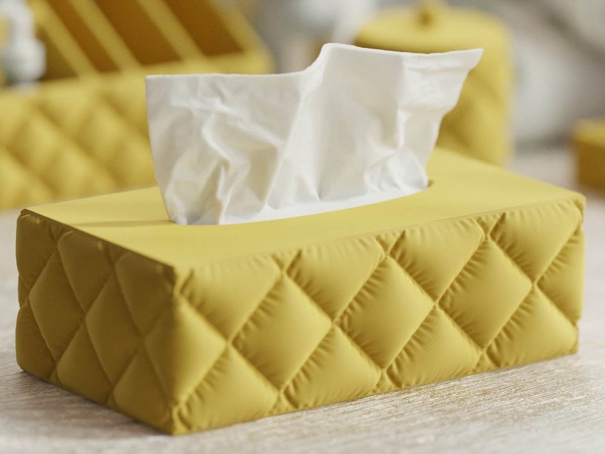 Cushion Tissue Box – Taschentuchbox im rechteckigen Kissen-Design