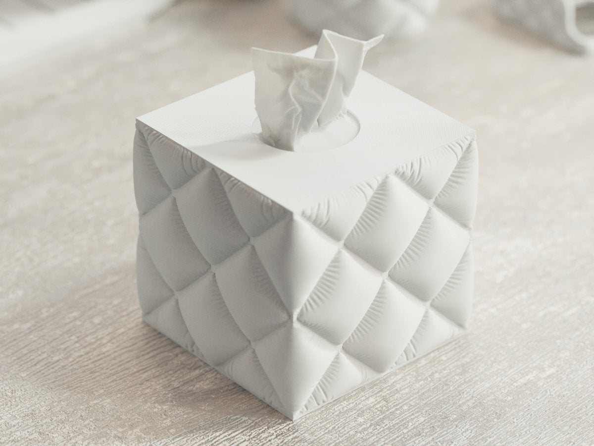 Cushion Tissue Box – Taschentuchbox im quadratischen Kissen-Design