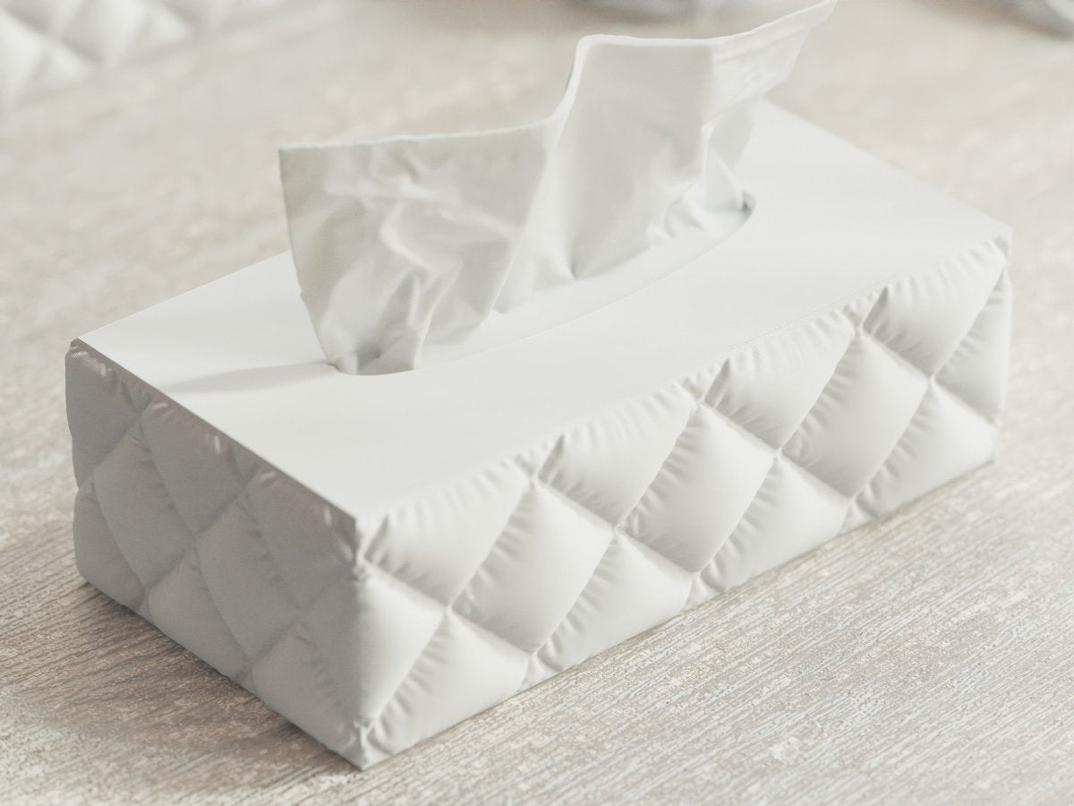 Cushion Tissue Box – Taschentuchbox im rechteckigen Kissen-Design