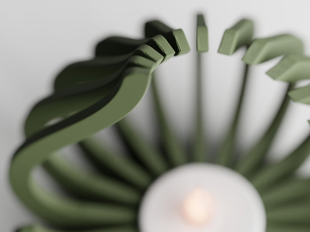 Flame – LED-Teelichthalter im modernen Flammen-Design