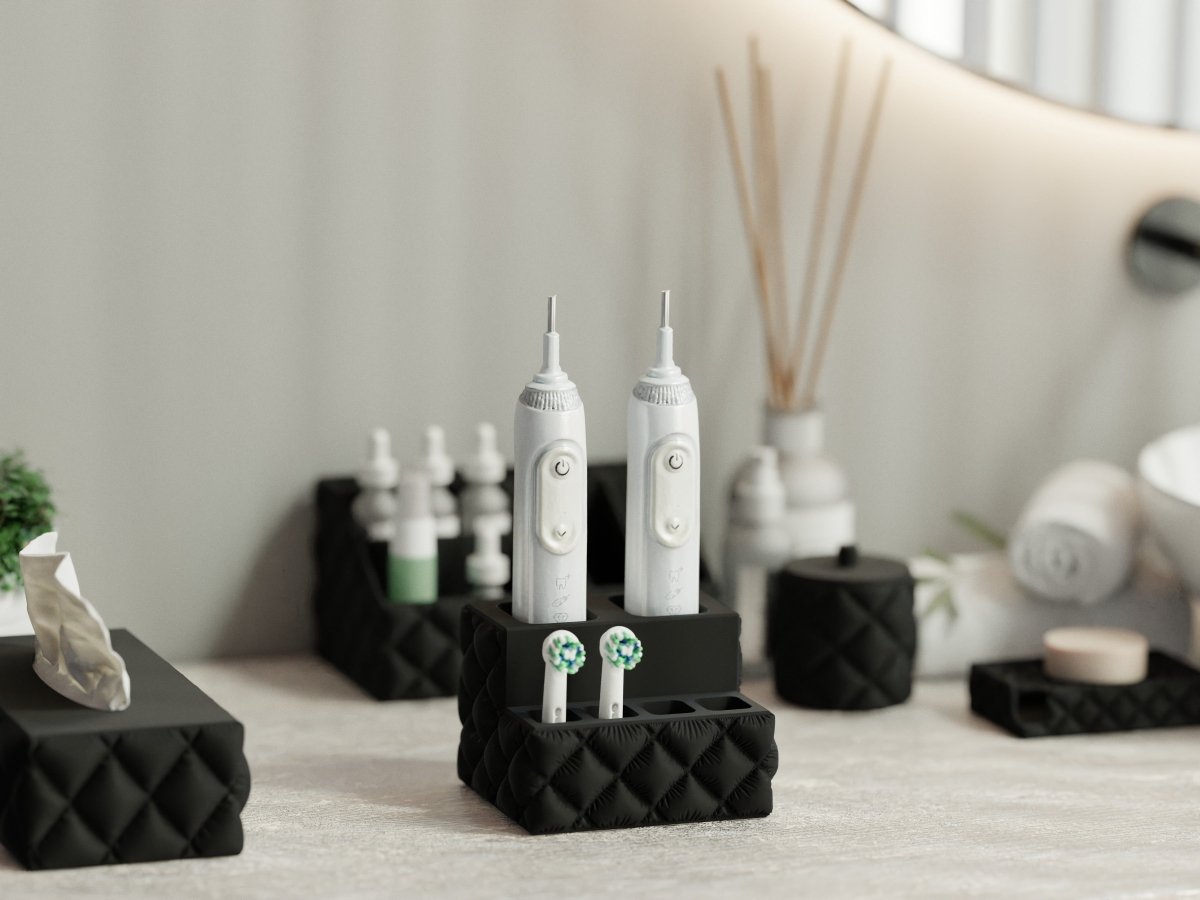 Cushion Toothbrush Holder – Single- oder Duo-Halter für elektrische Zahnbürsten