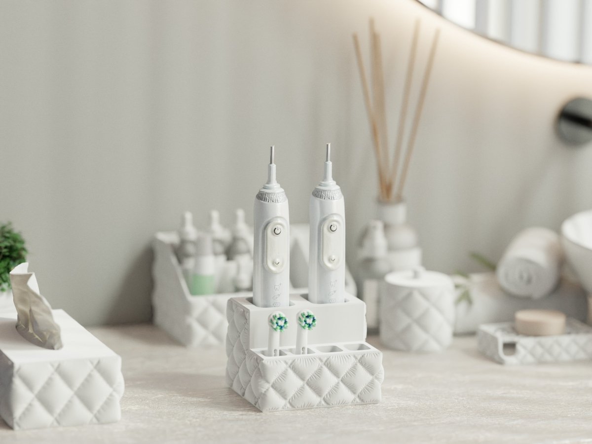 Cushion Toothbrush Holder – Single- oder Duo-Halter für elektrische Zahnbürsten