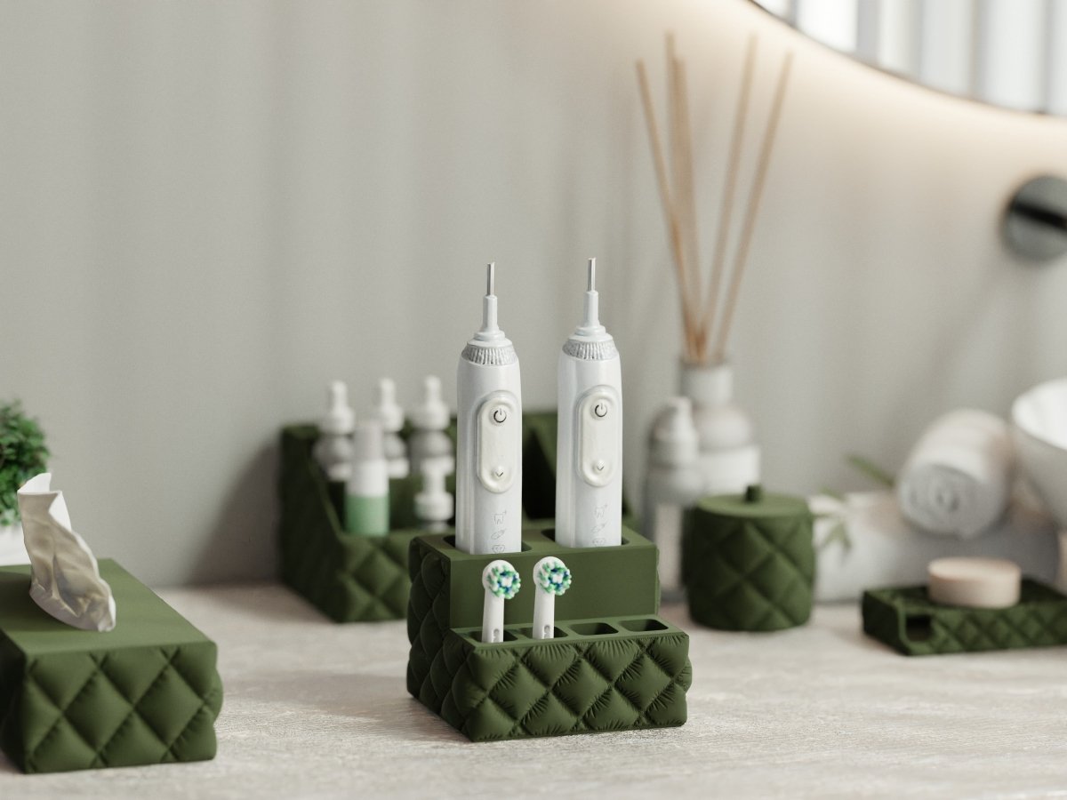 Cushion Toothbrush Holder – Single- oder Duo-Halter für elektrische Zahnbürsten