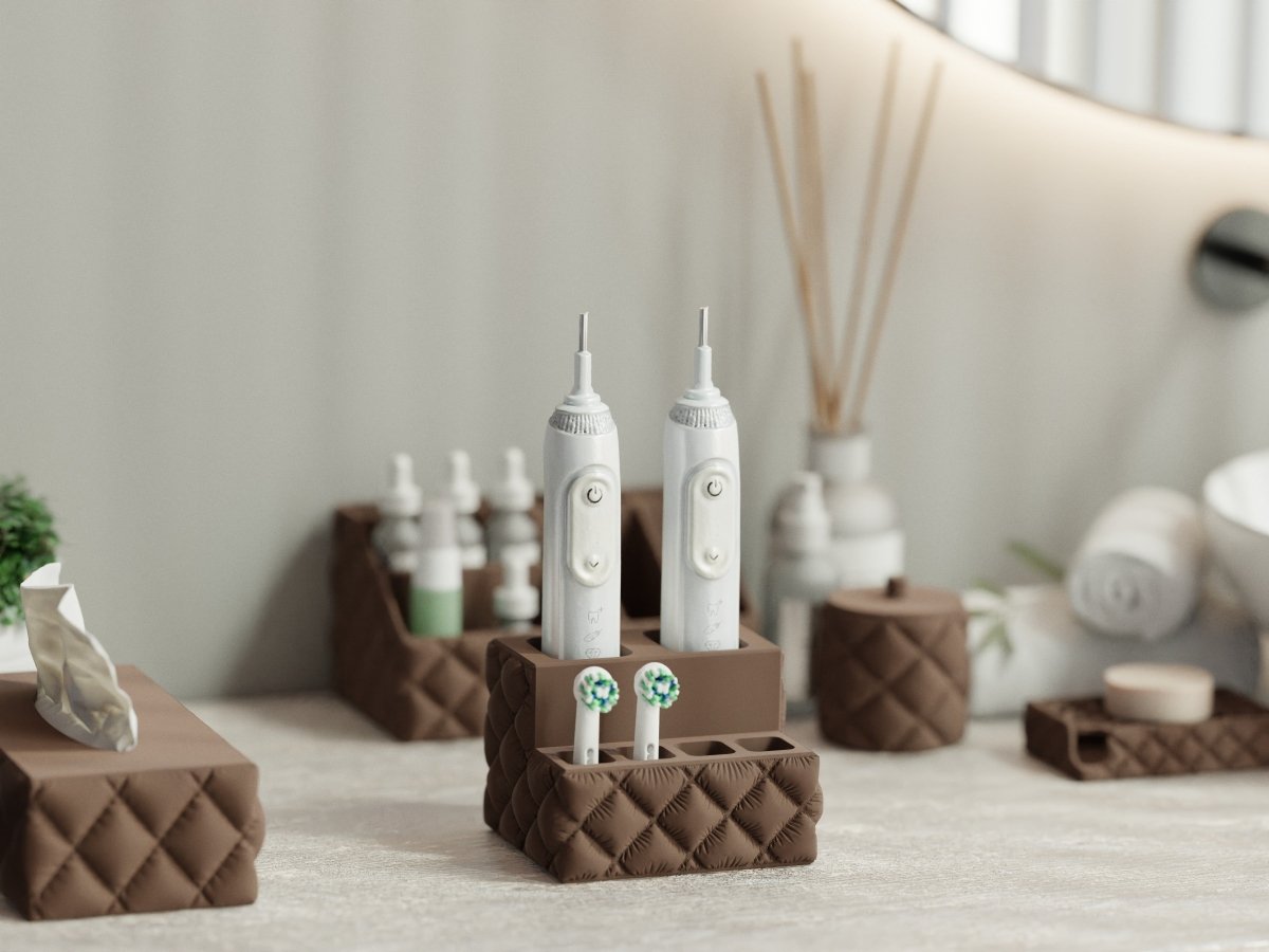 Cushion Toothbrush Holder – Single- oder Duo-Halter für elektrische Zahnbürsten