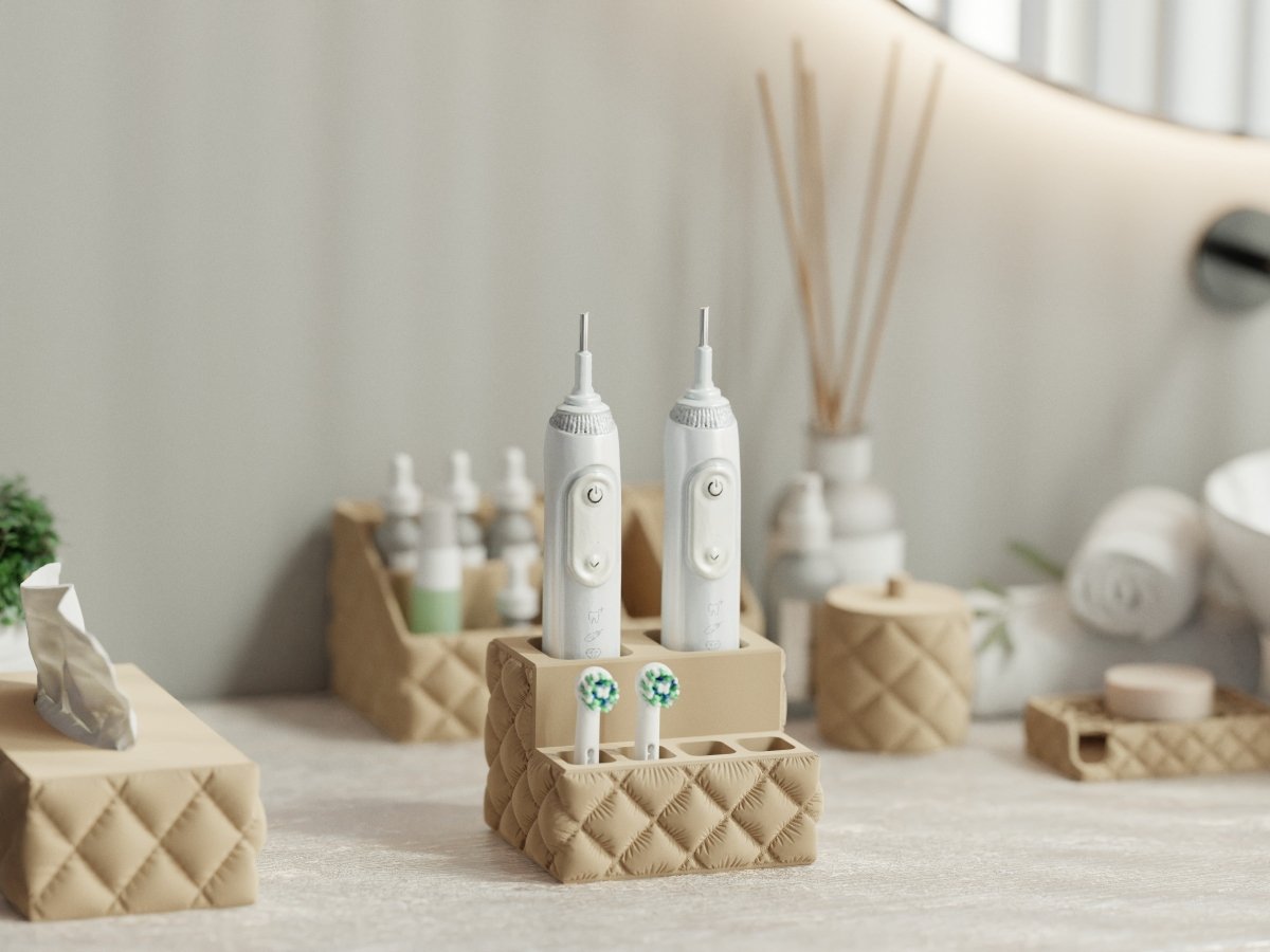 Cushion Toothbrush Holder – Single- oder Duo-Halter für elektrische Zahnbürsten