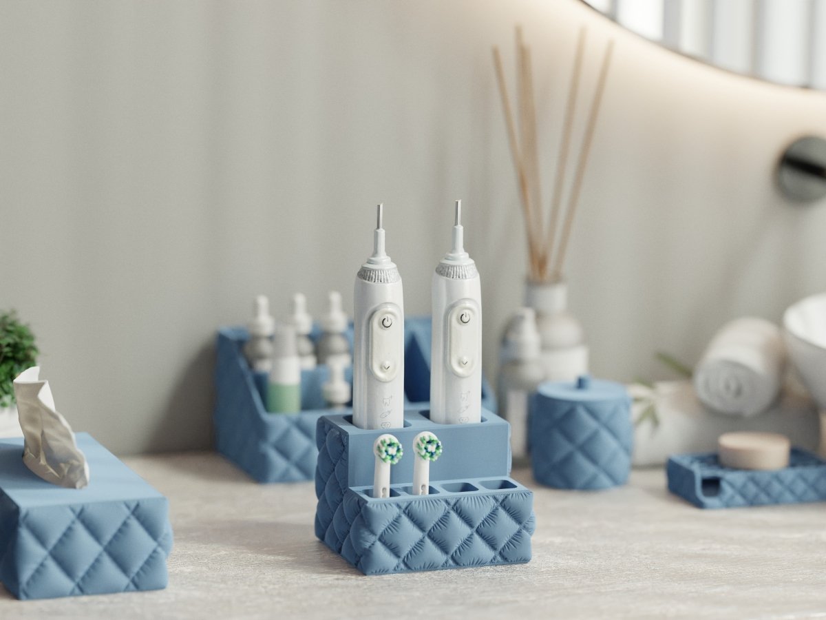 Cushion Toothbrush Holder – Single- oder Duo-Halter für elektrische Zahnbürsten
