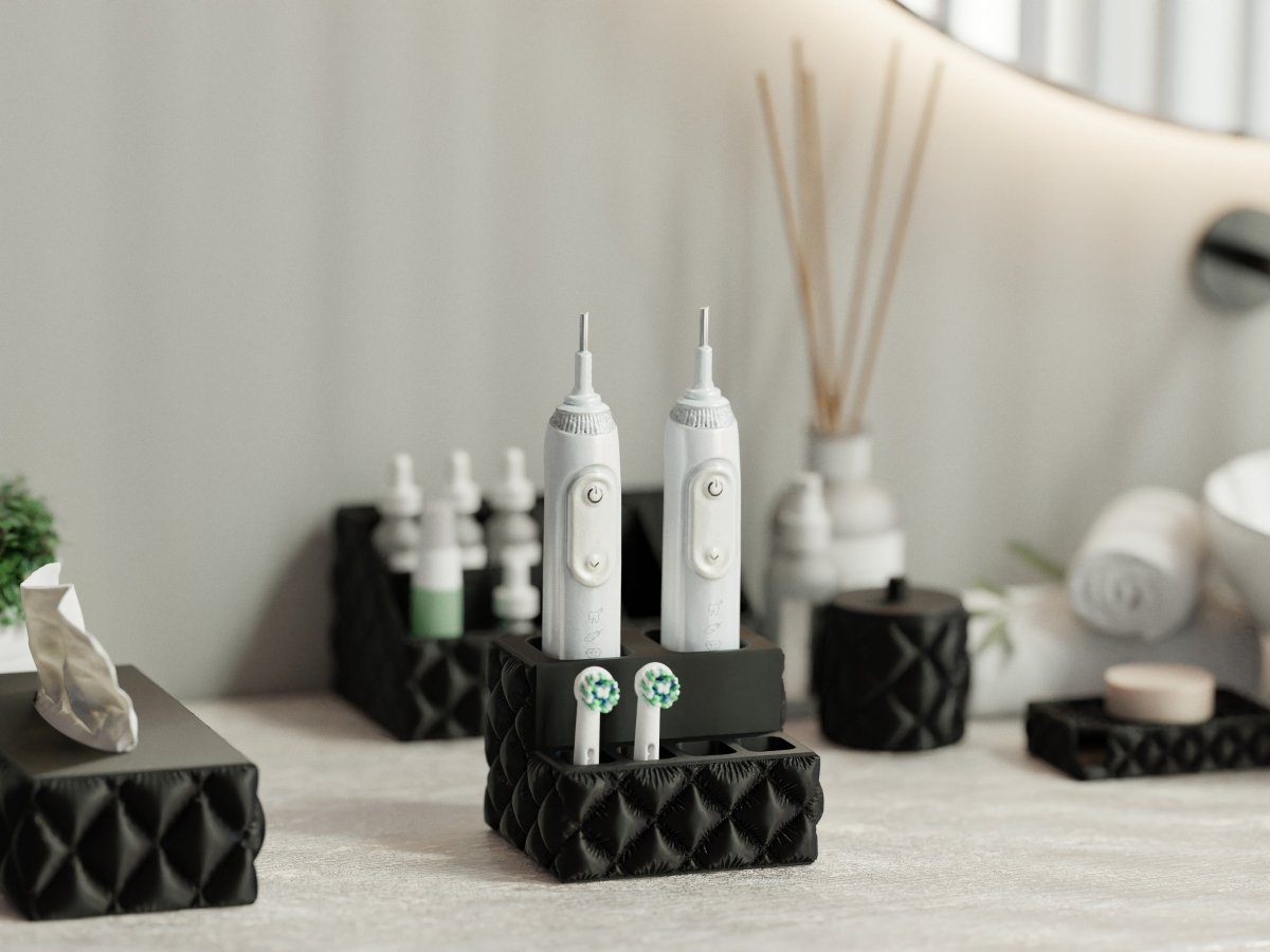 Cushion Toothbrush Holder – Single- oder Duo-Halter für elektrische Zahnbürsten